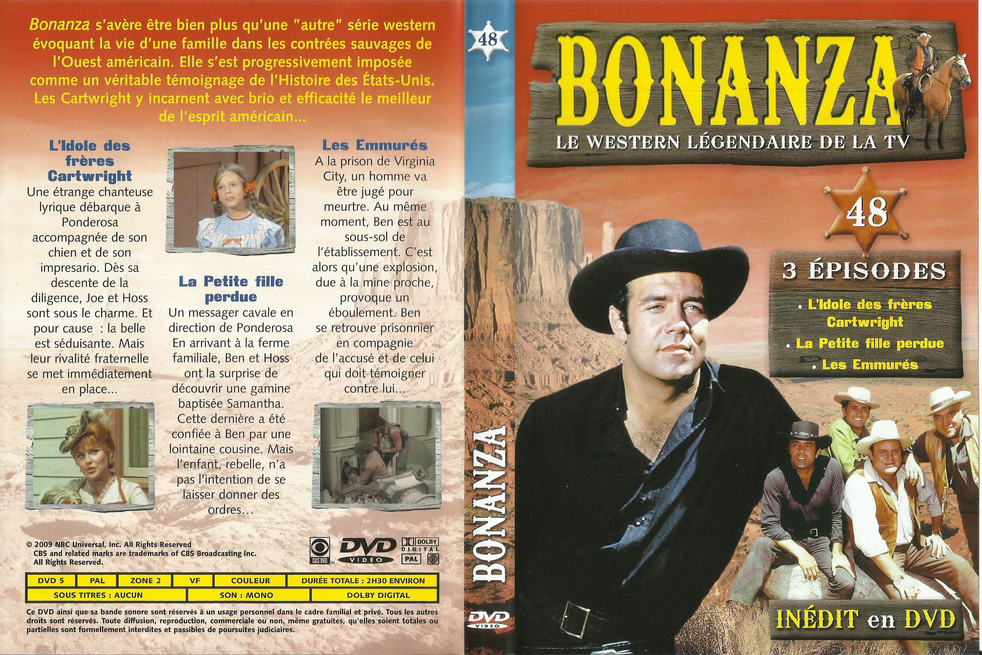 Jaquette DVD Bonanza vol 48