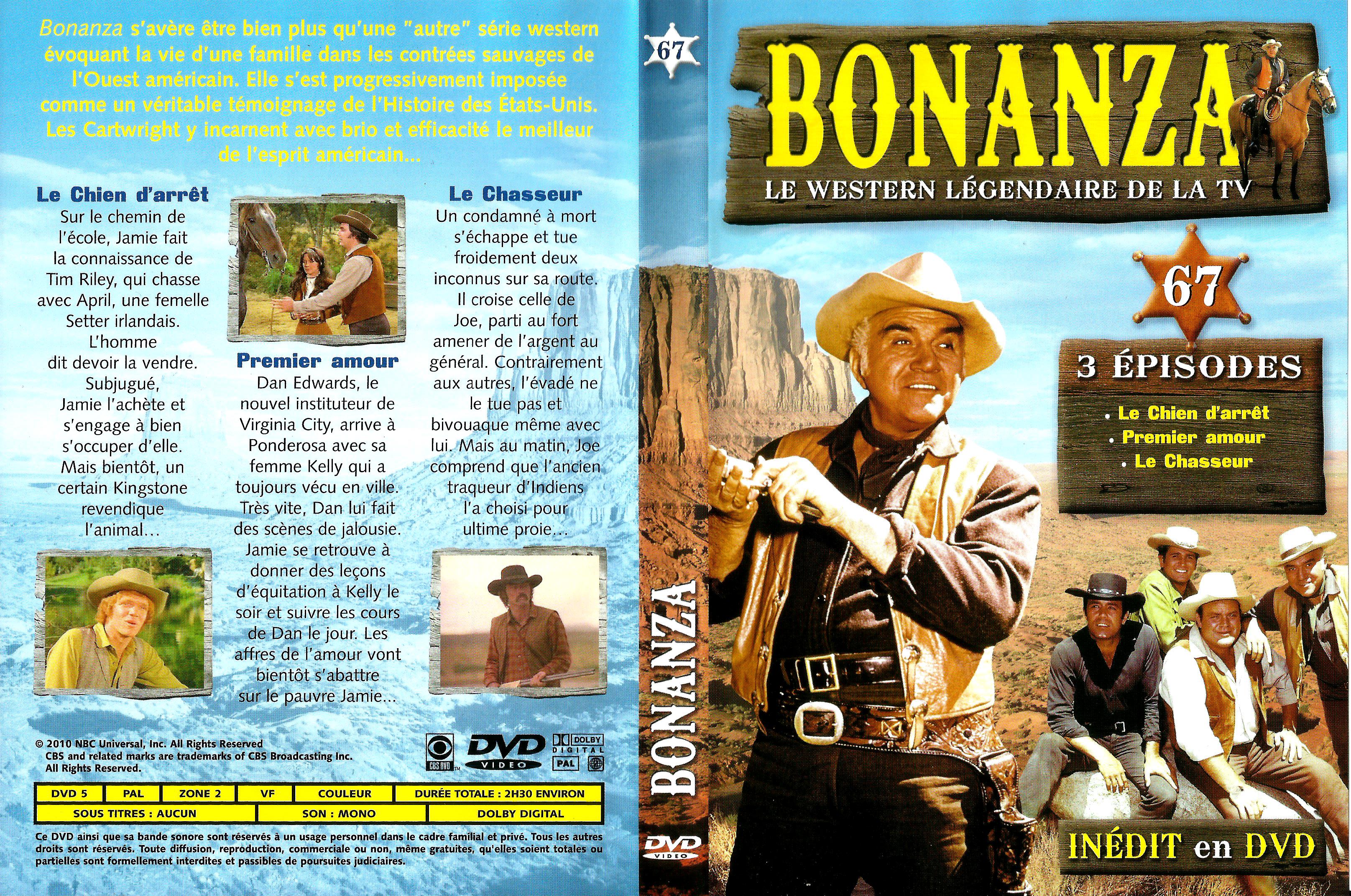 Jaquette DVD Bonanza vol 67