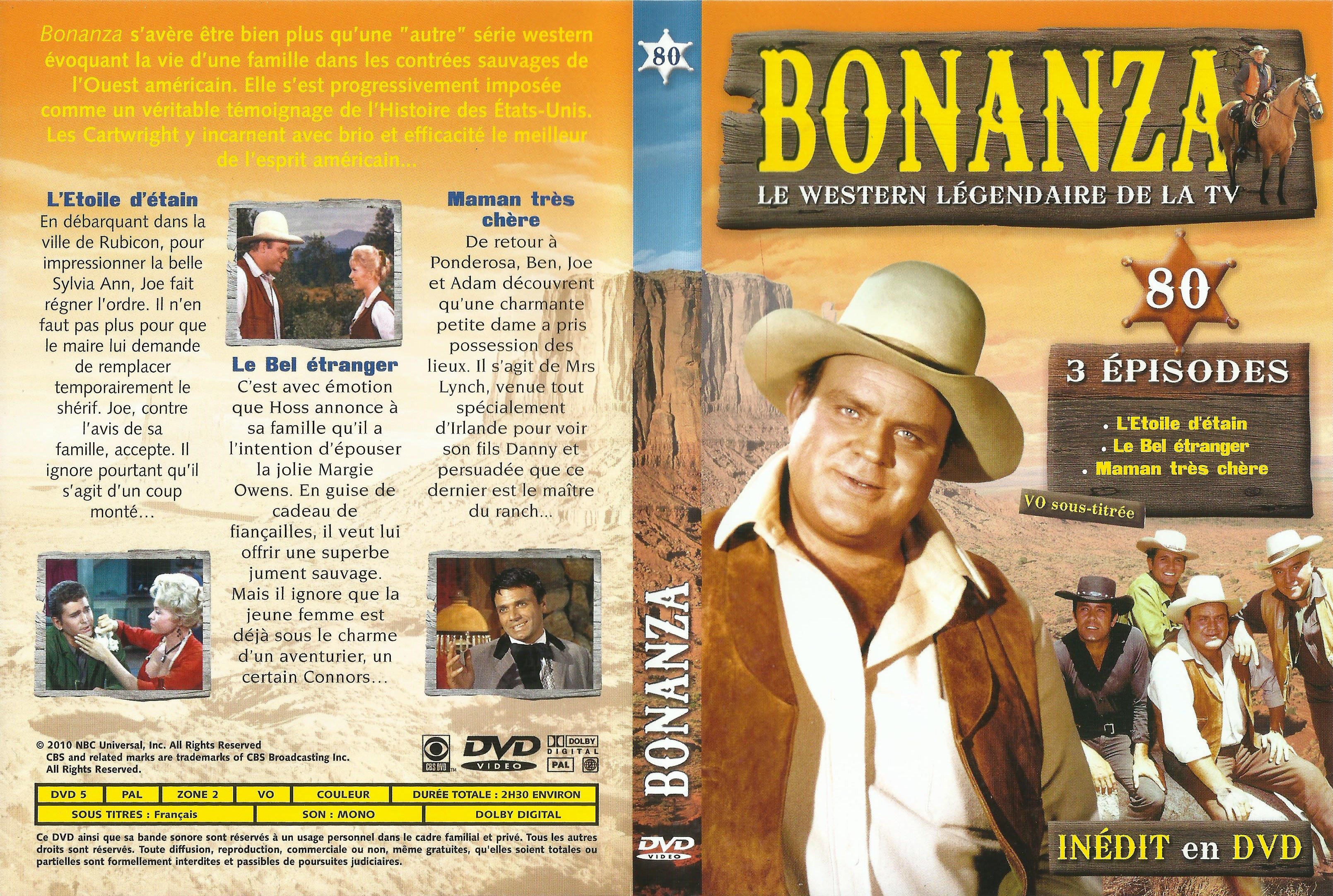 Jaquette DVD Bonanza vol 80