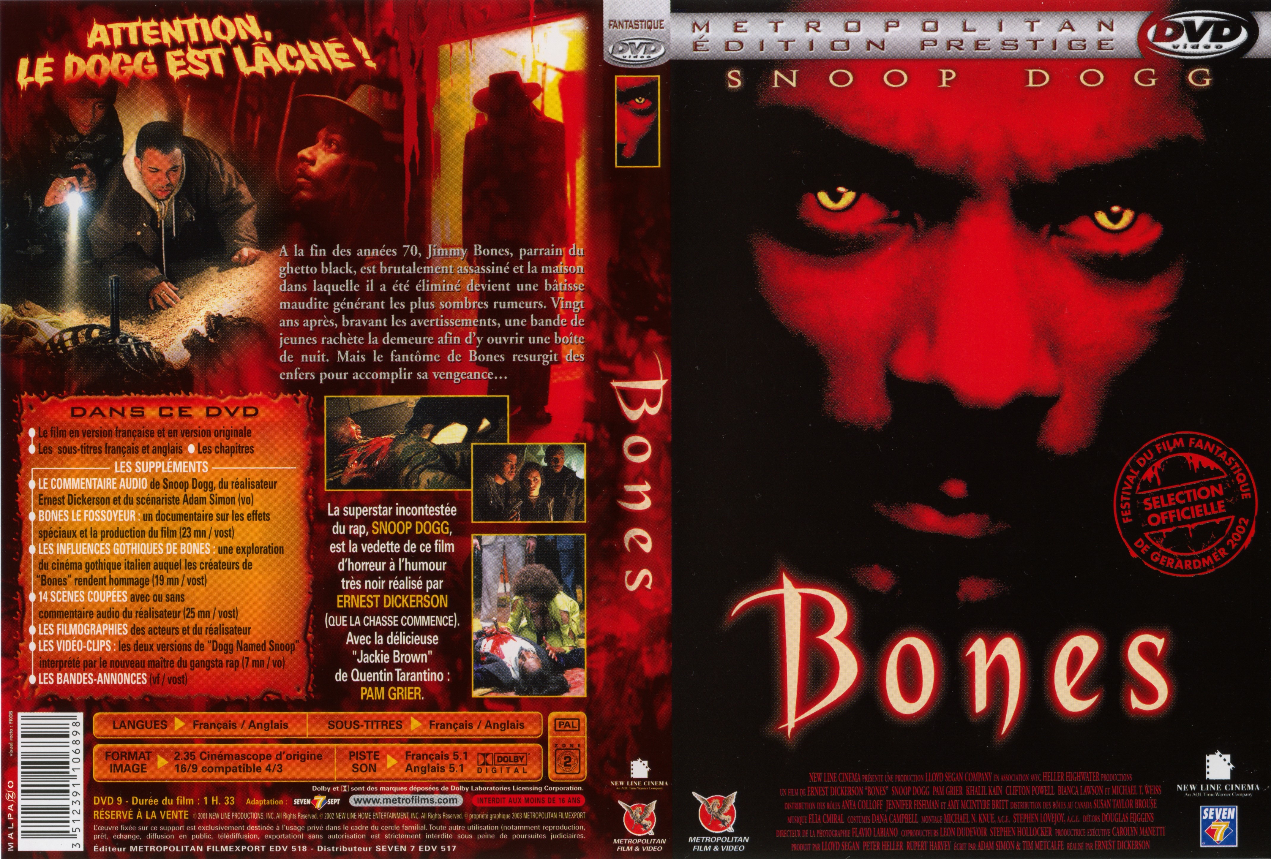 Jaquette DVD Bones