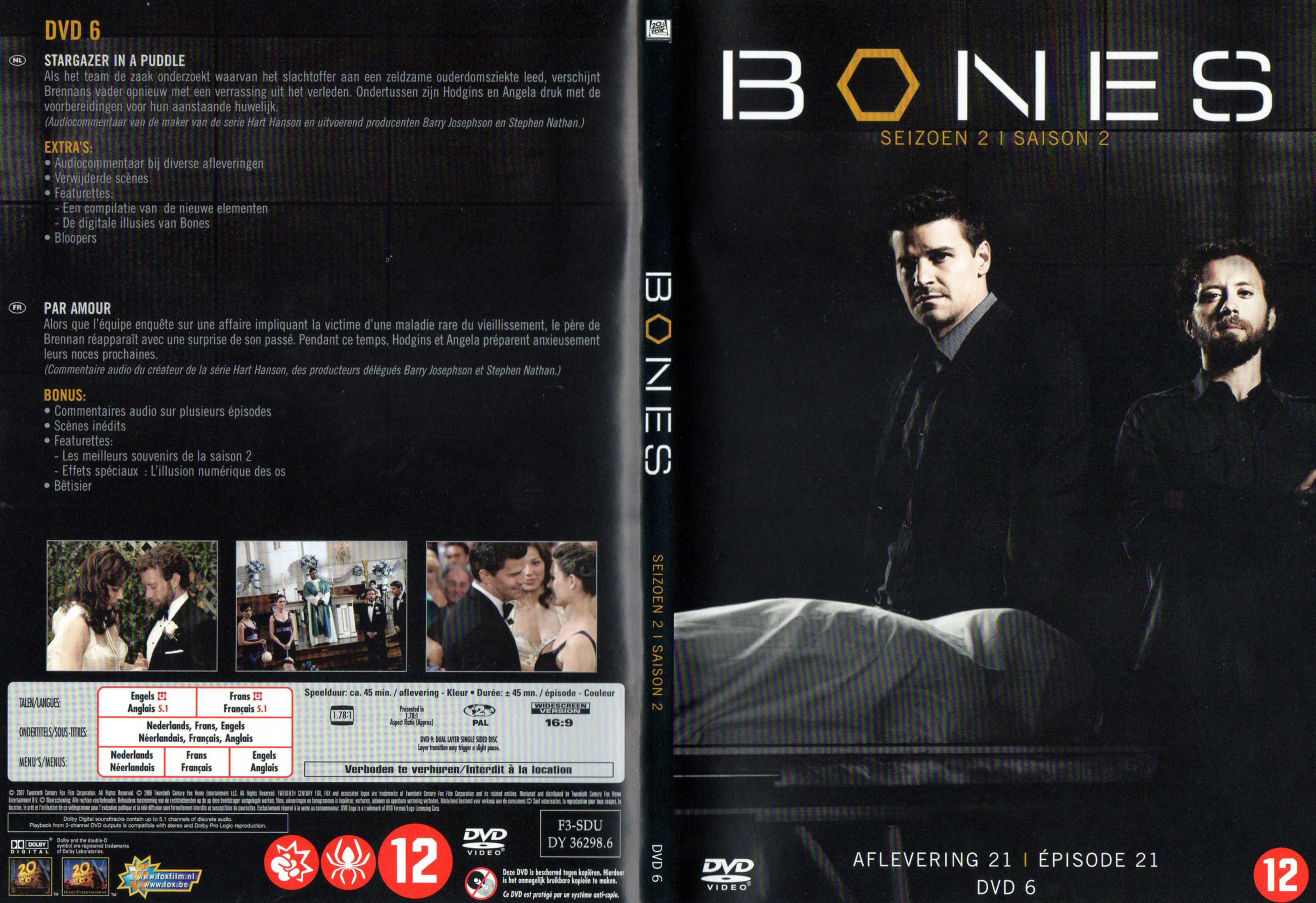 Jaquette DVD Bones Saison 2 DVD 6 v2