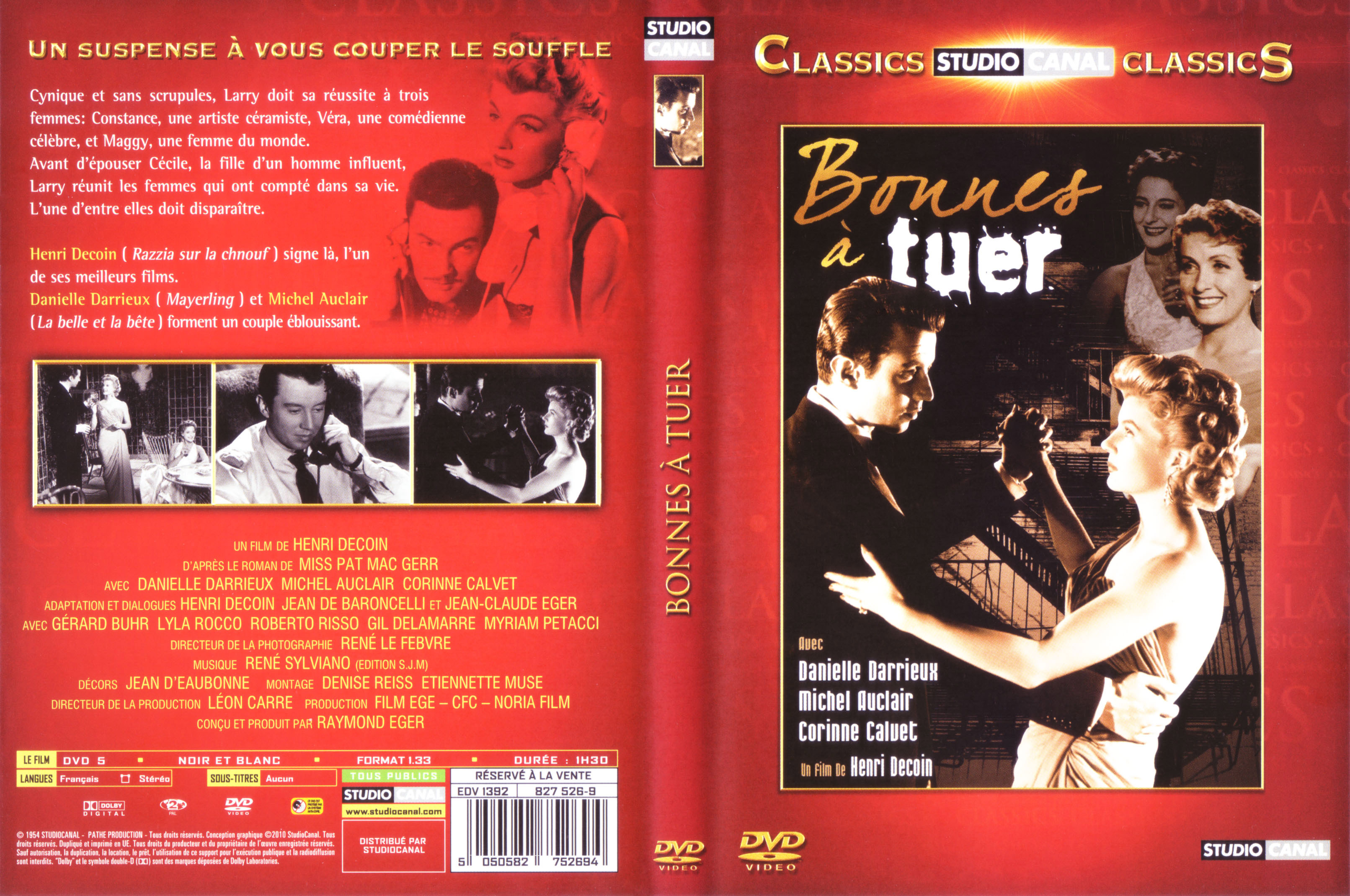 Jaquette DVD Bonnes  tuer