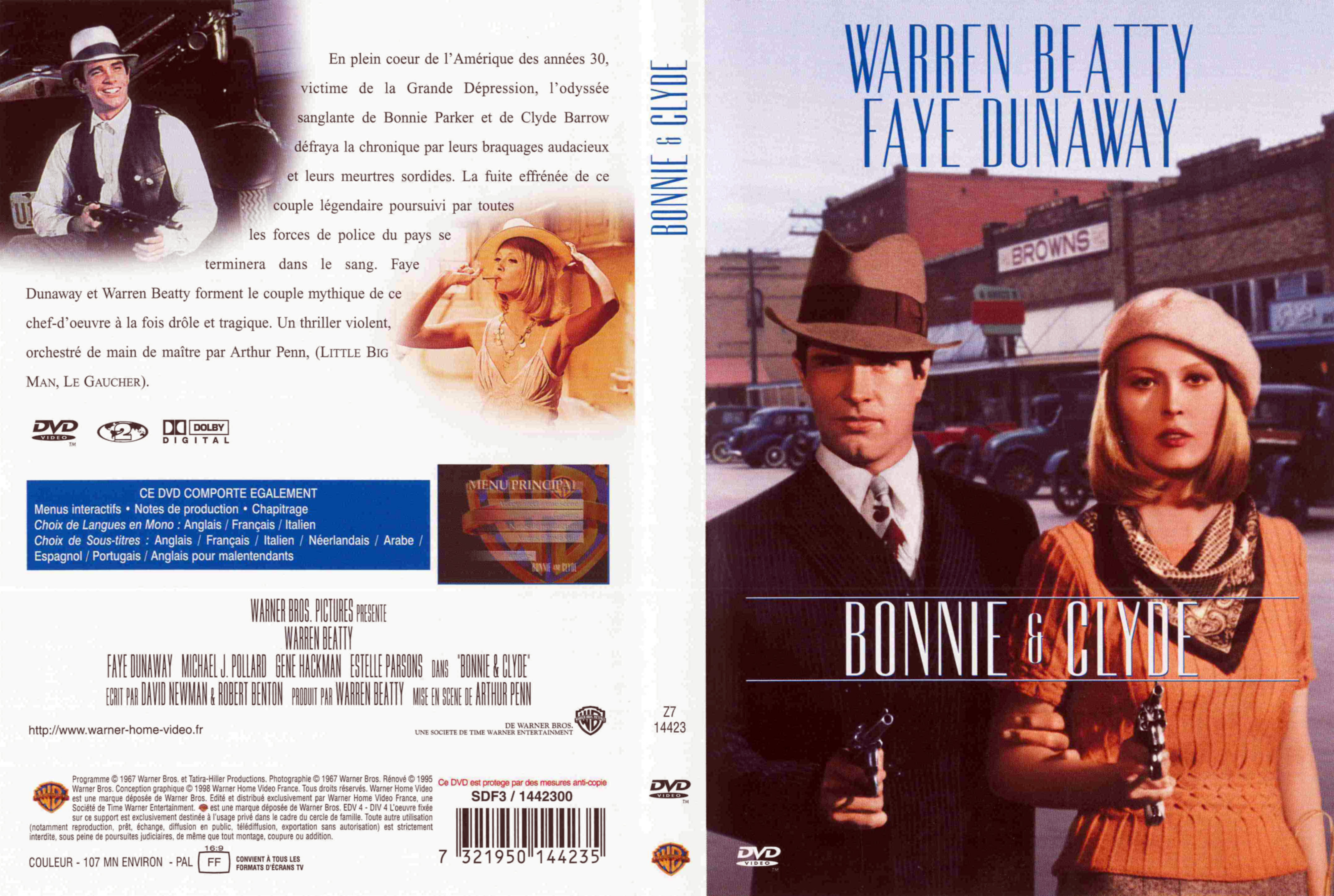 Jaquette DVD Bonnie and Clyde
