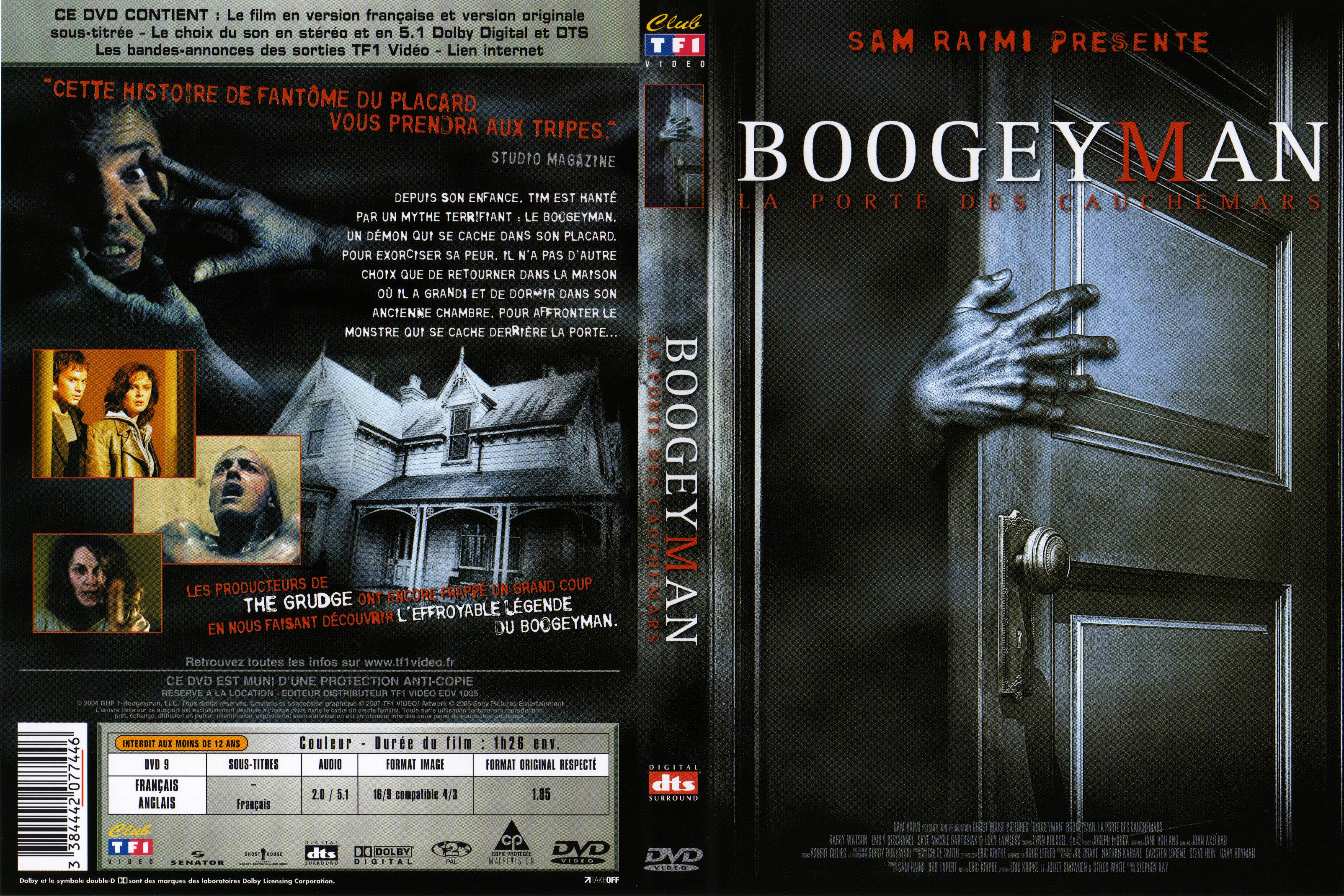 Jaquette DVD Boogeyman