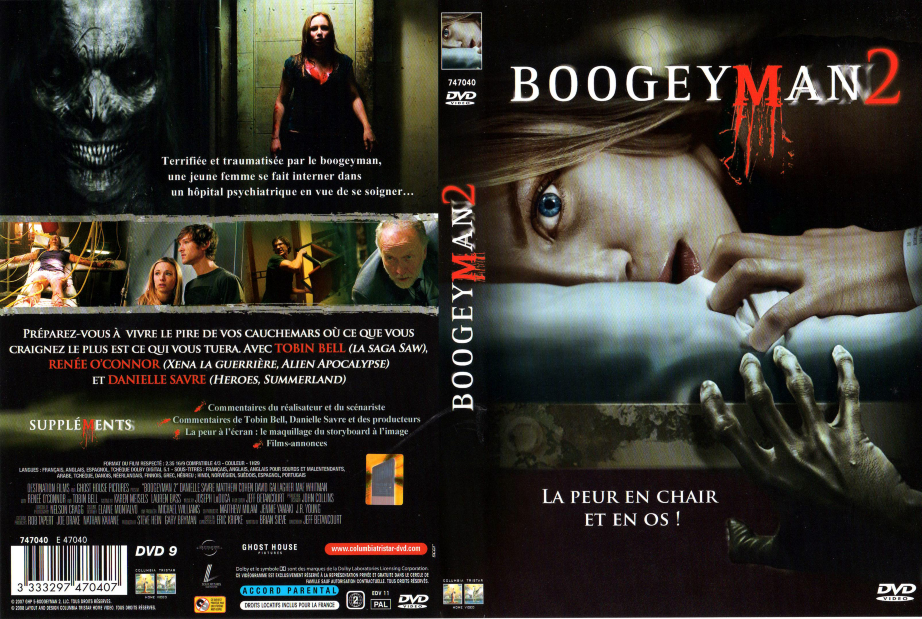 Jaquette DVD Boogeyman 2