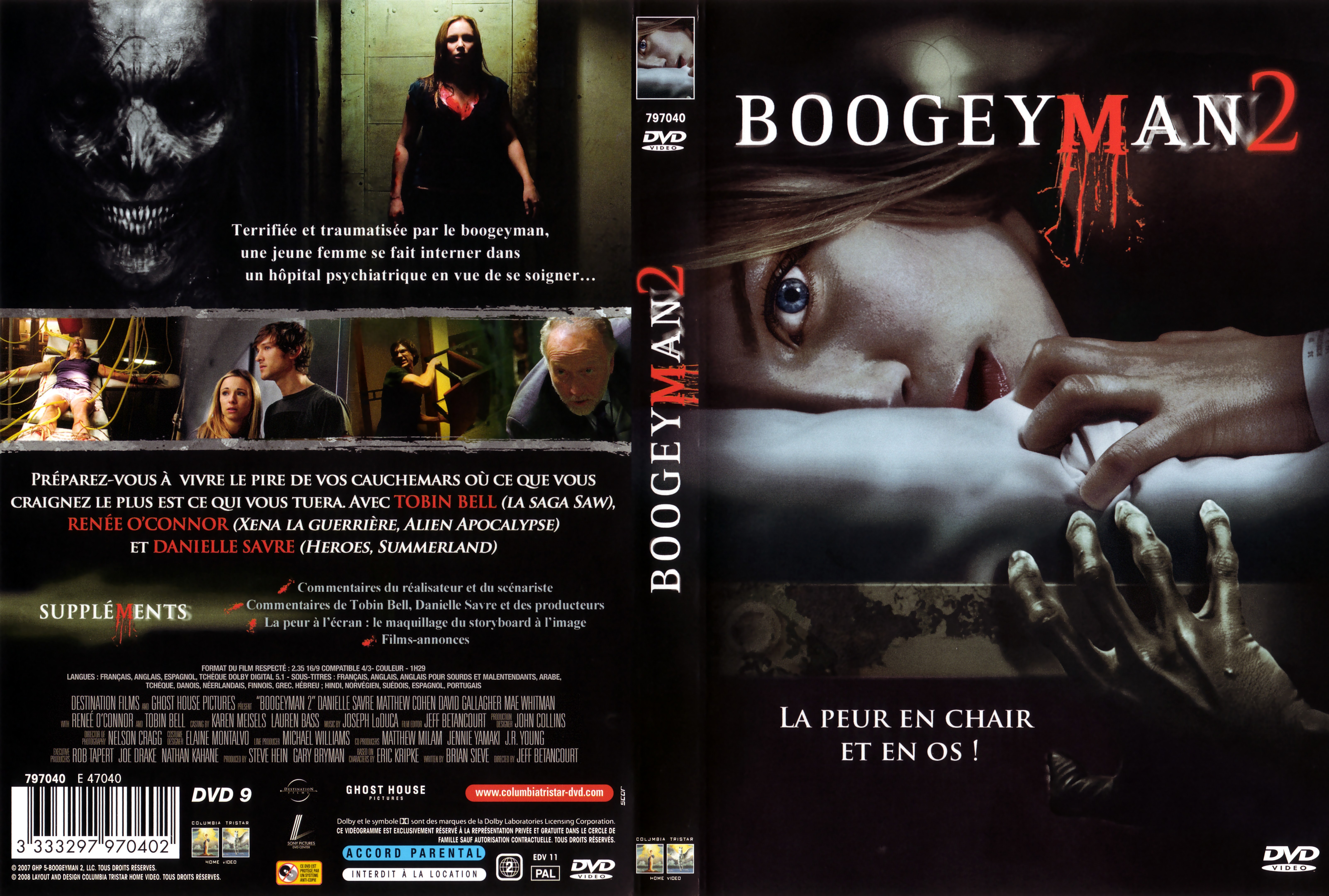 Jaquette DVD Boogeyman 2 v2
