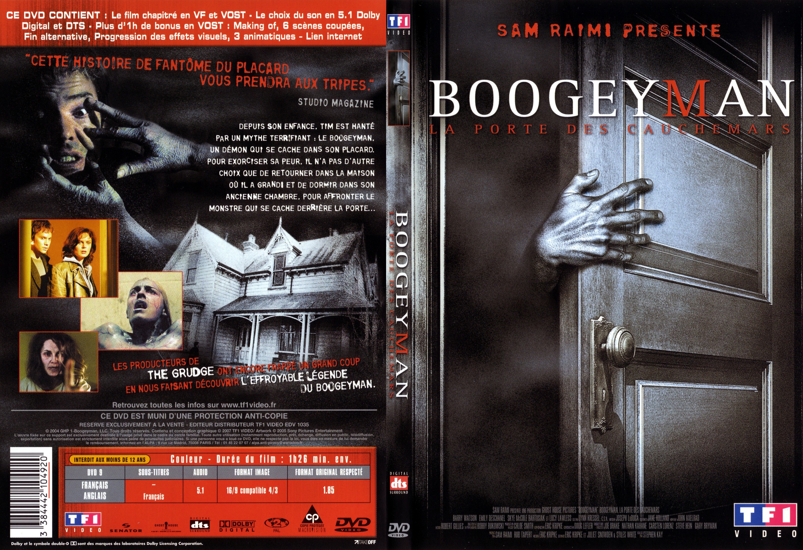Jaquette DVD Boogeyman - SLIM