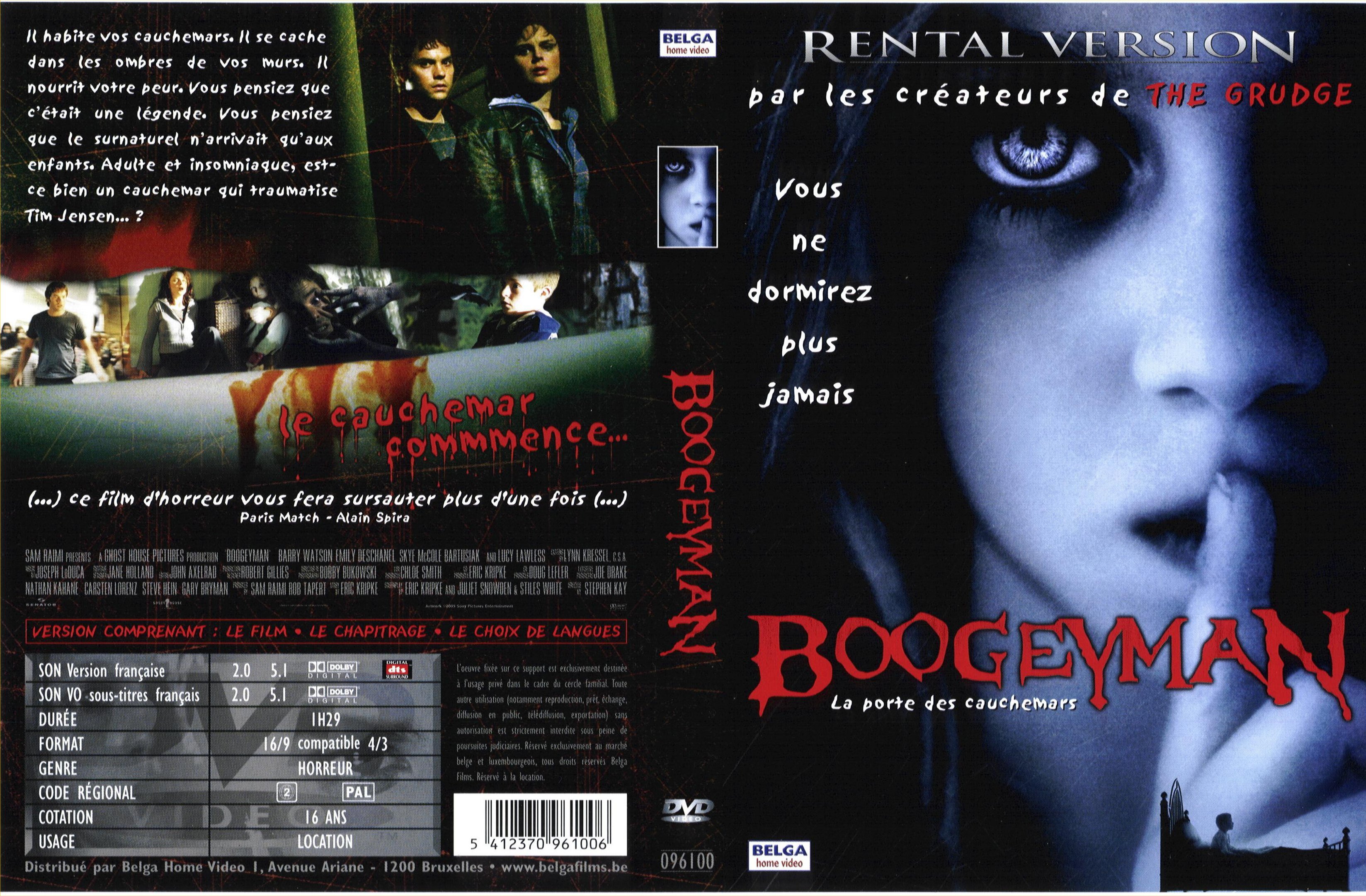 Jaquette DVD Boogeyman v2