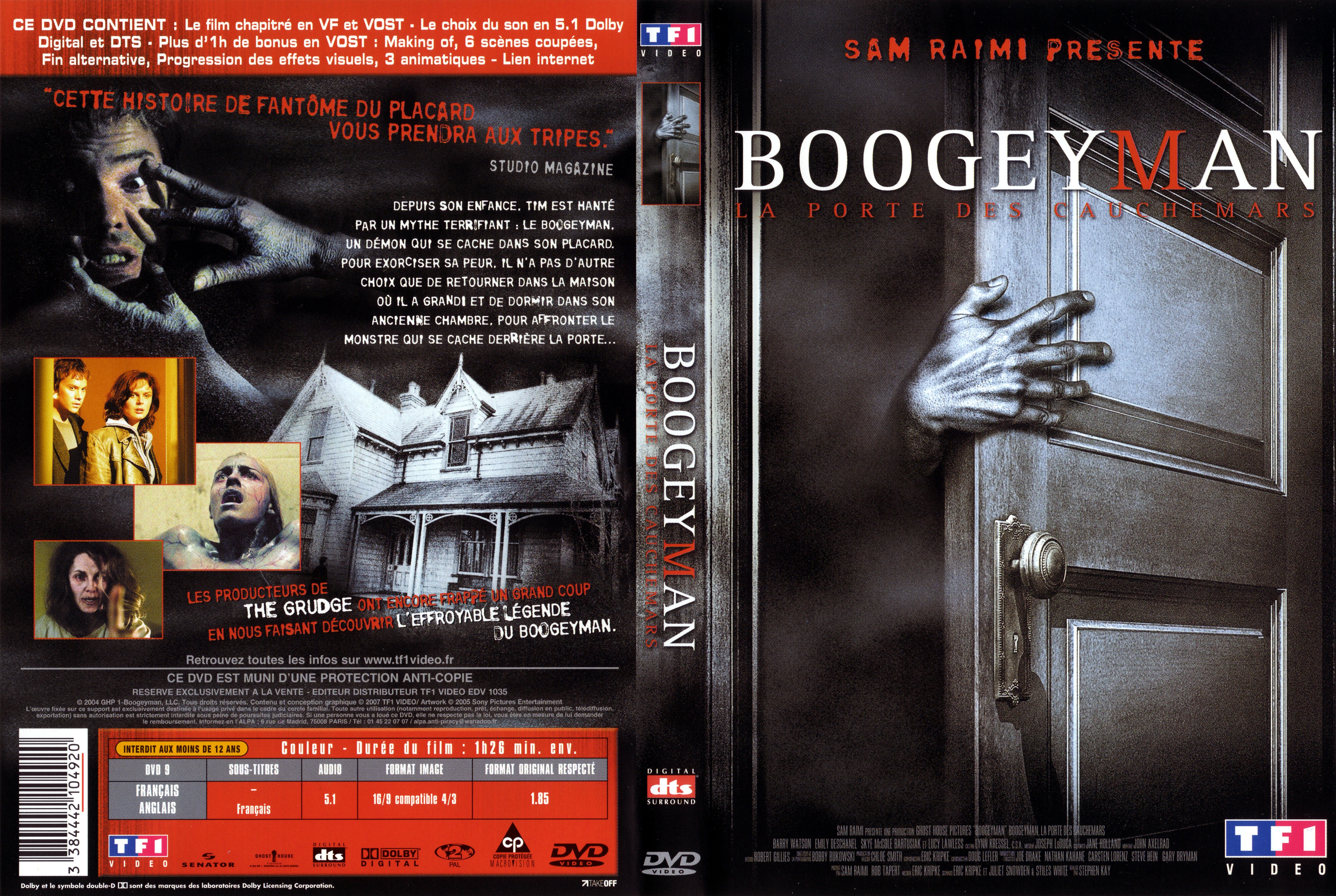 Jaquette DVD Boogeyman v3