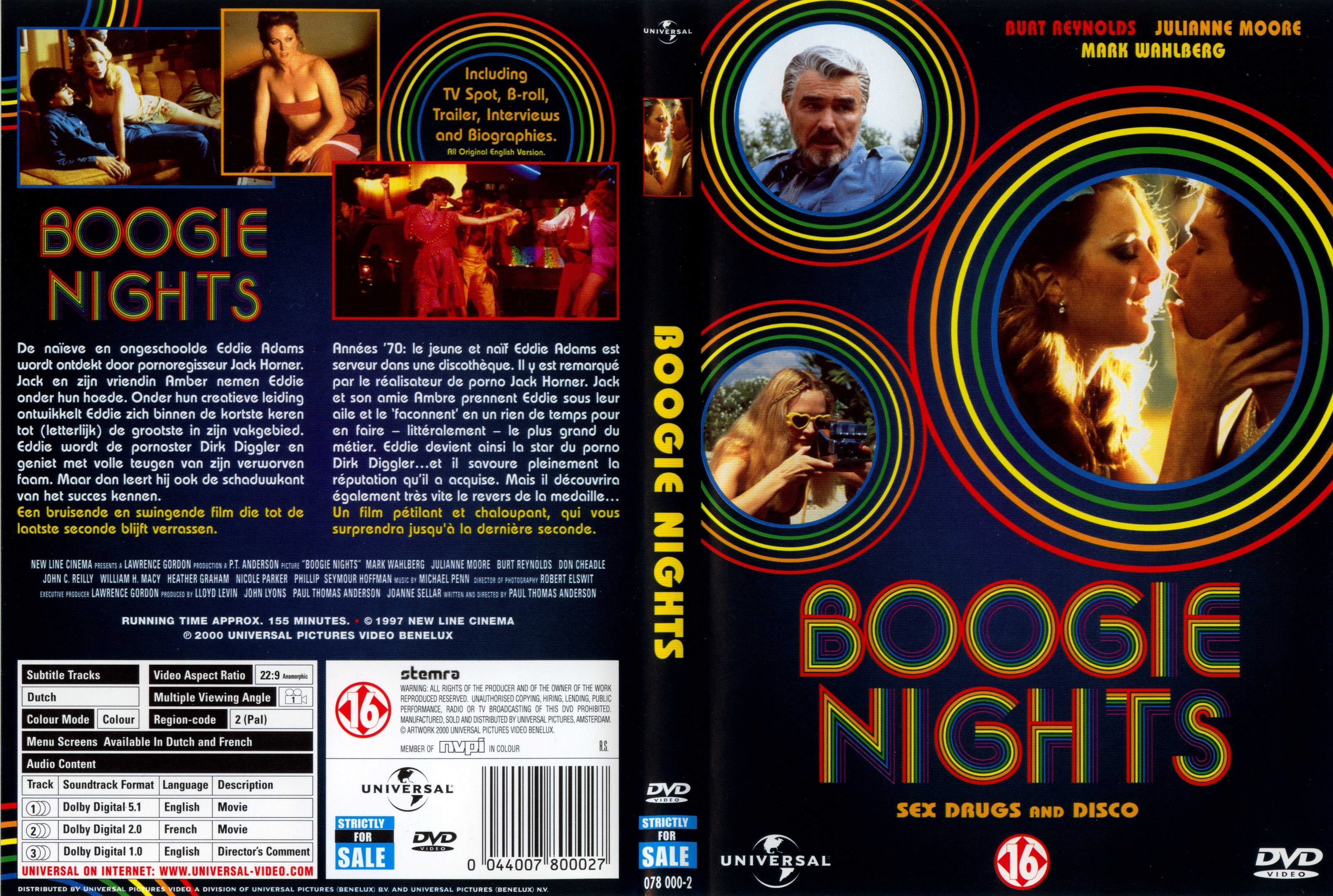 Jaquette DVD Boogie nights