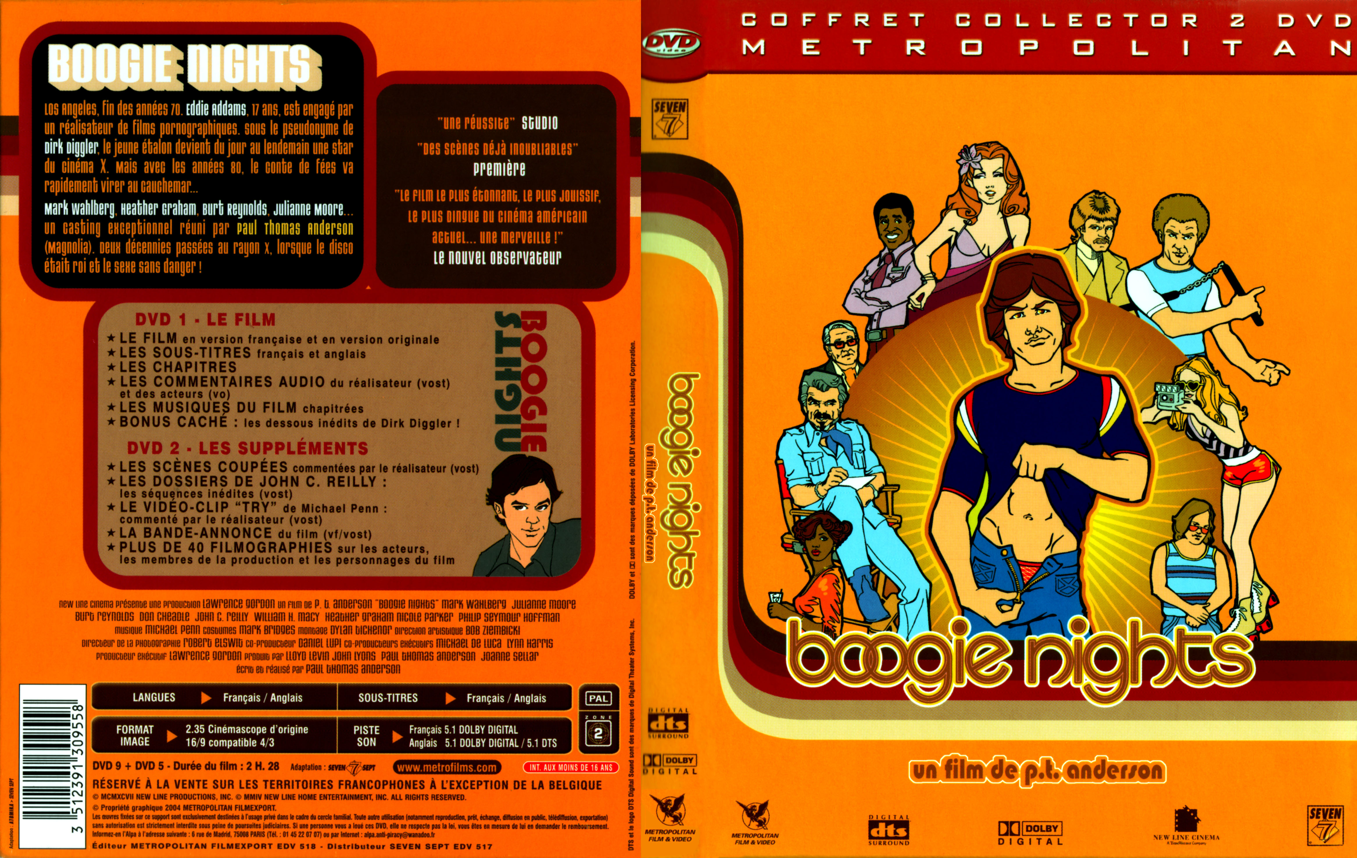 Jaquette DVD Boogie nights v2