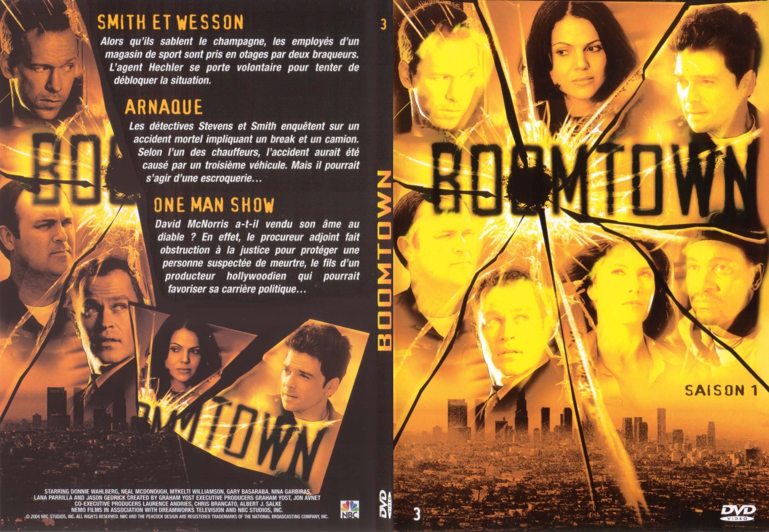 Jaquette DVD Boomtown Saison 1 DVD 3