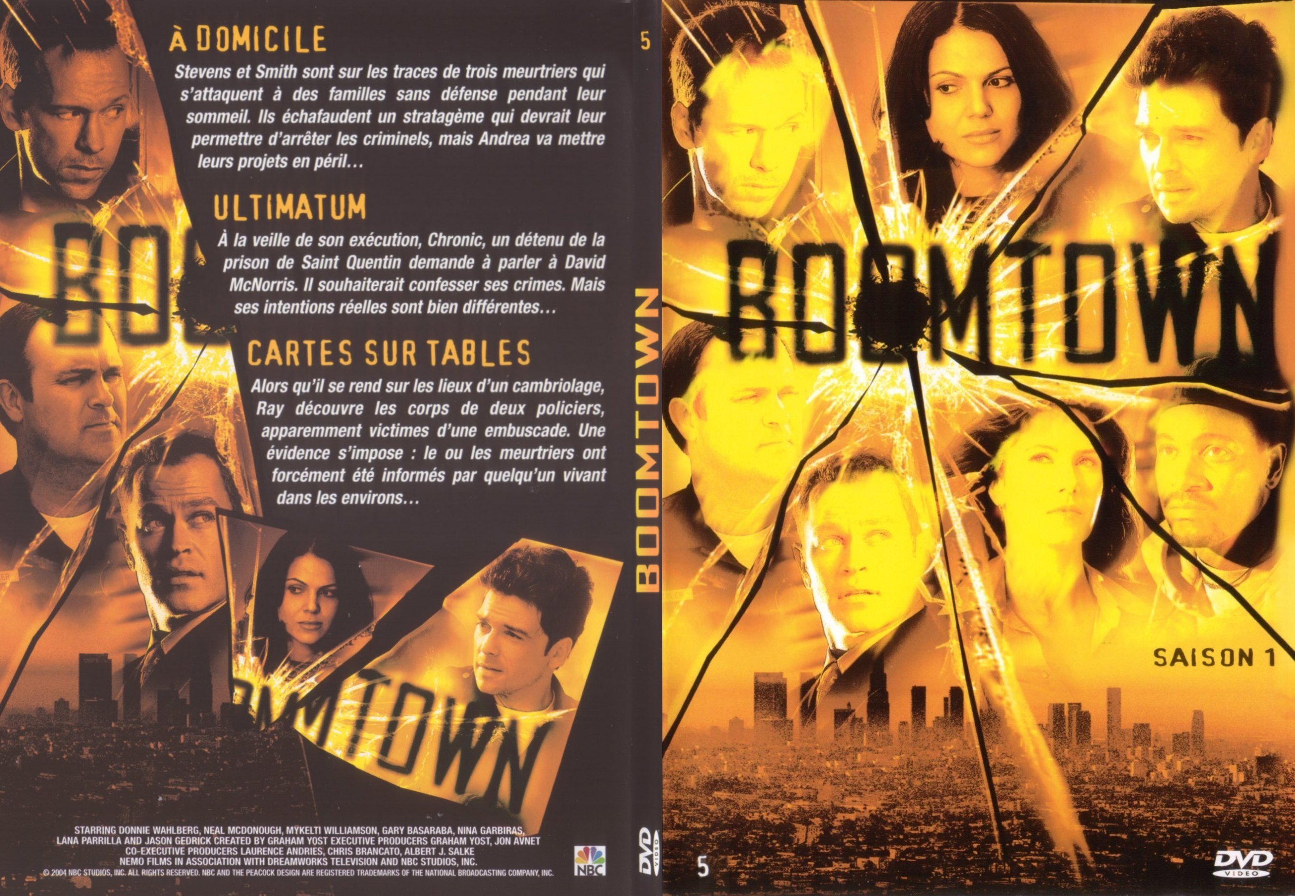 Jaquette DVD Boomtown Saison 1 DVD 5