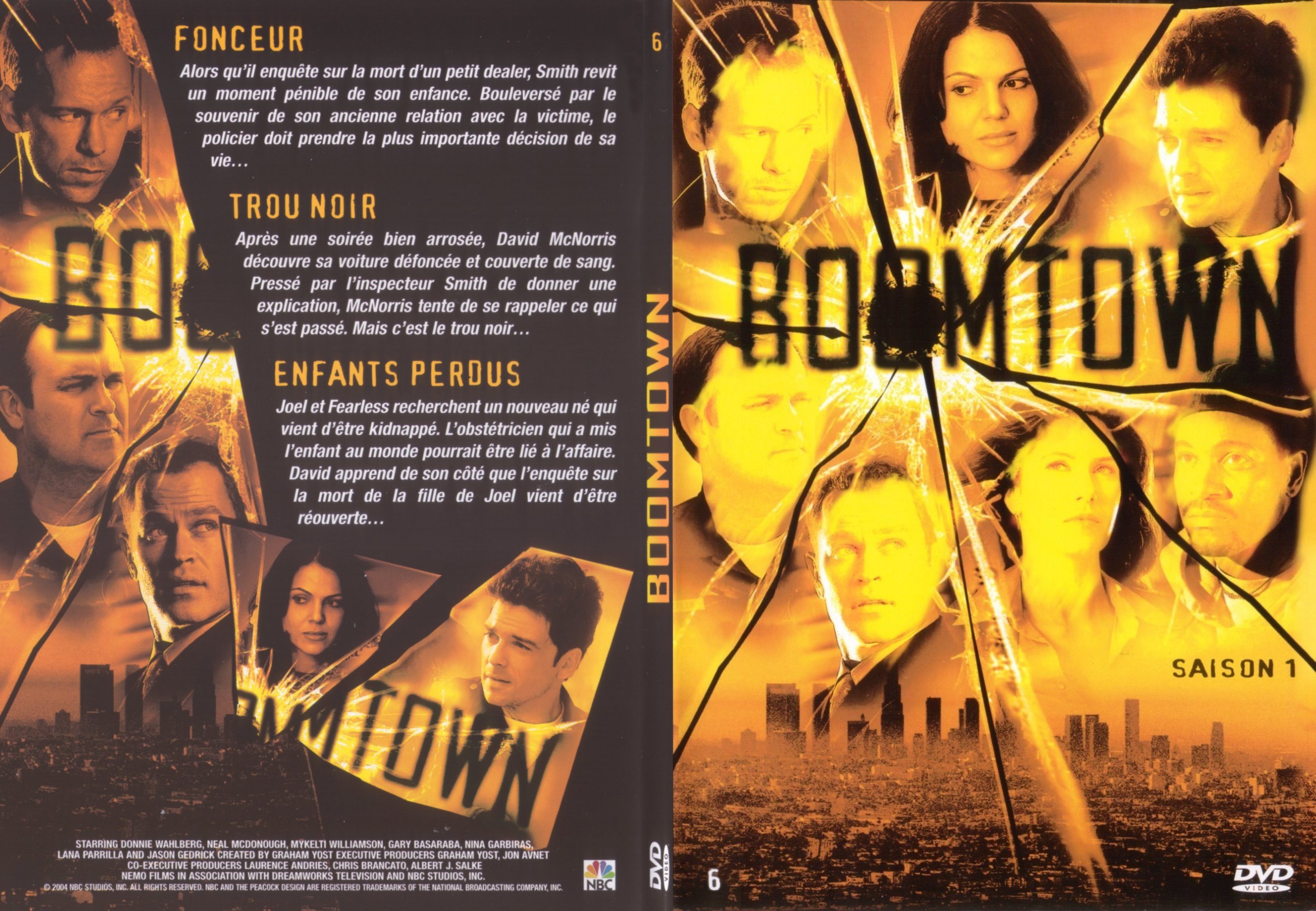 Jaquette DVD Boomtown Saison 1 DVD 6