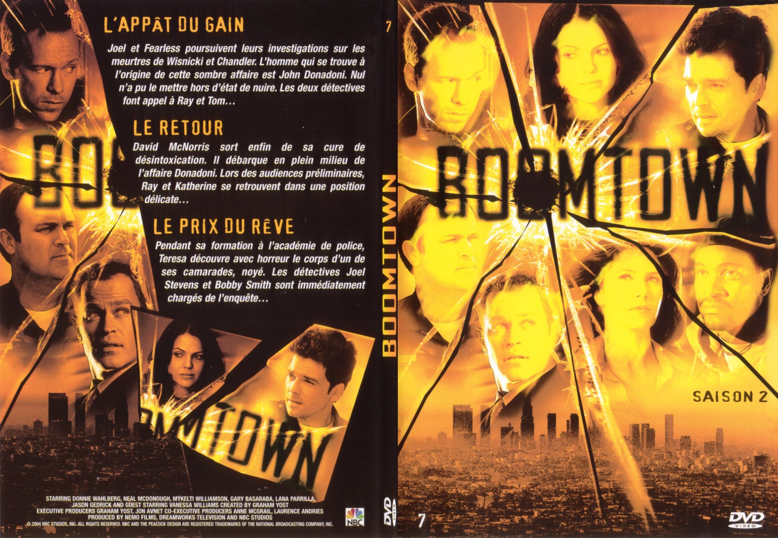 Jaquette DVD Boomtown Saison 2 DVD 7