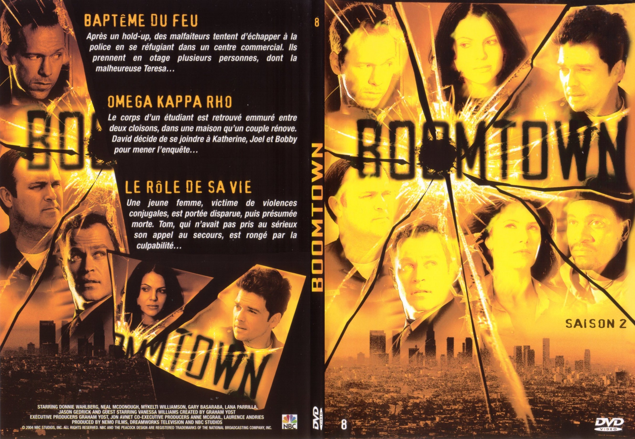 Jaquette DVD Boomtown Saison 2 DVD 8