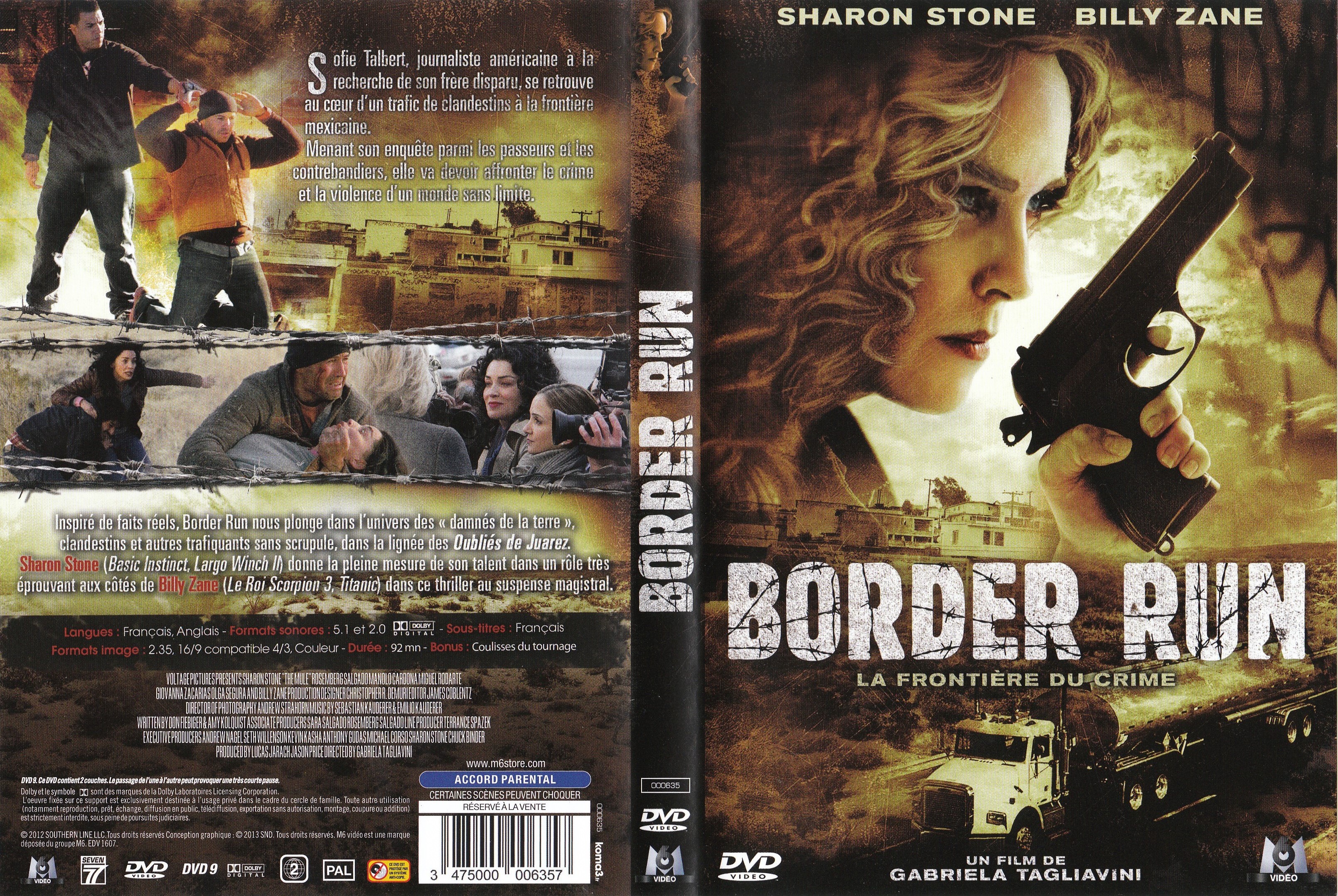 Jaquette DVD Border run