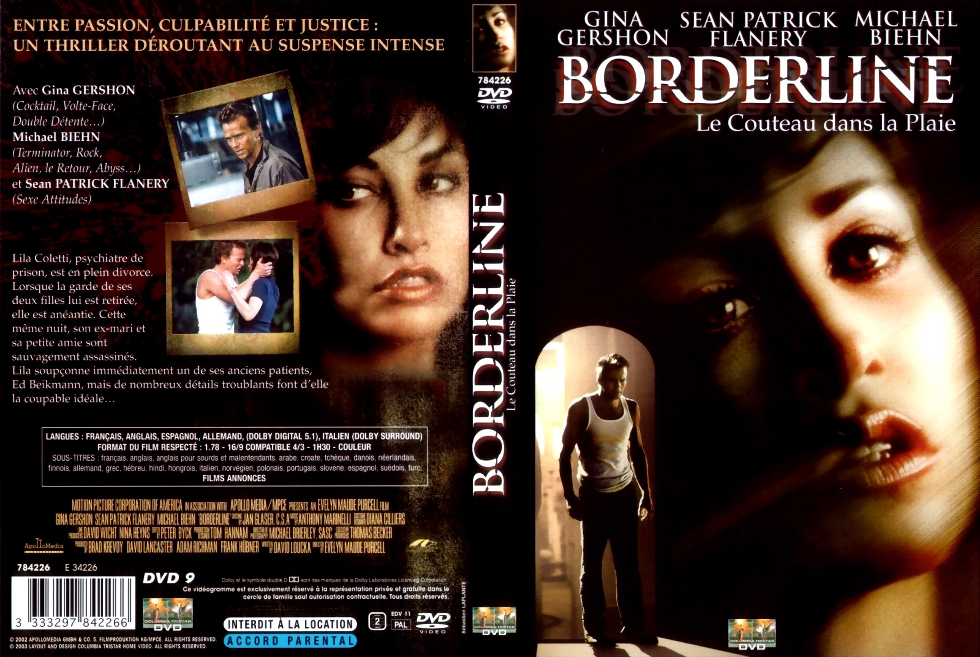 Jaquette DVD Borderline