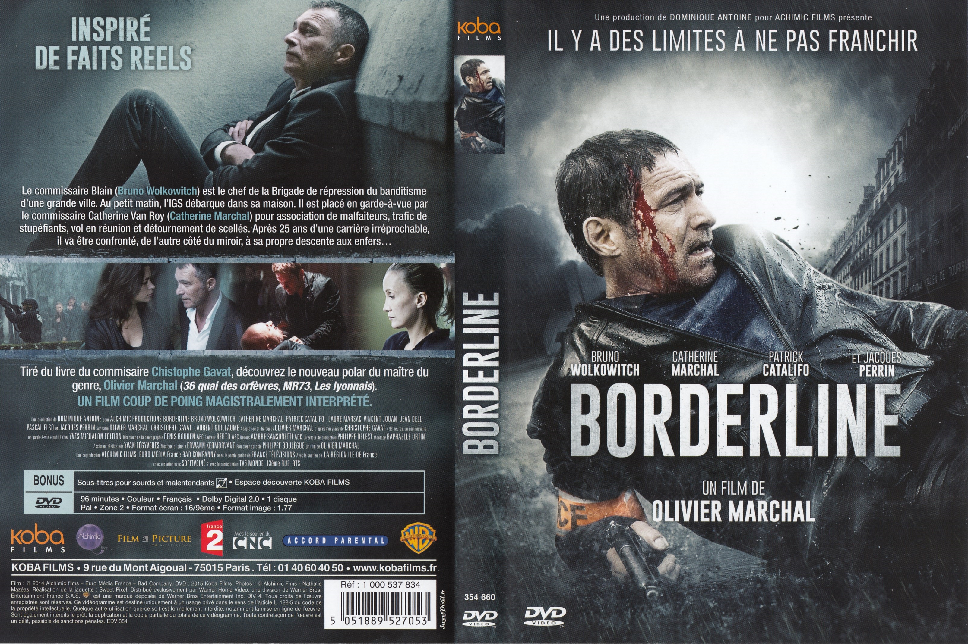 Jaquette DVD Borderline (2014)