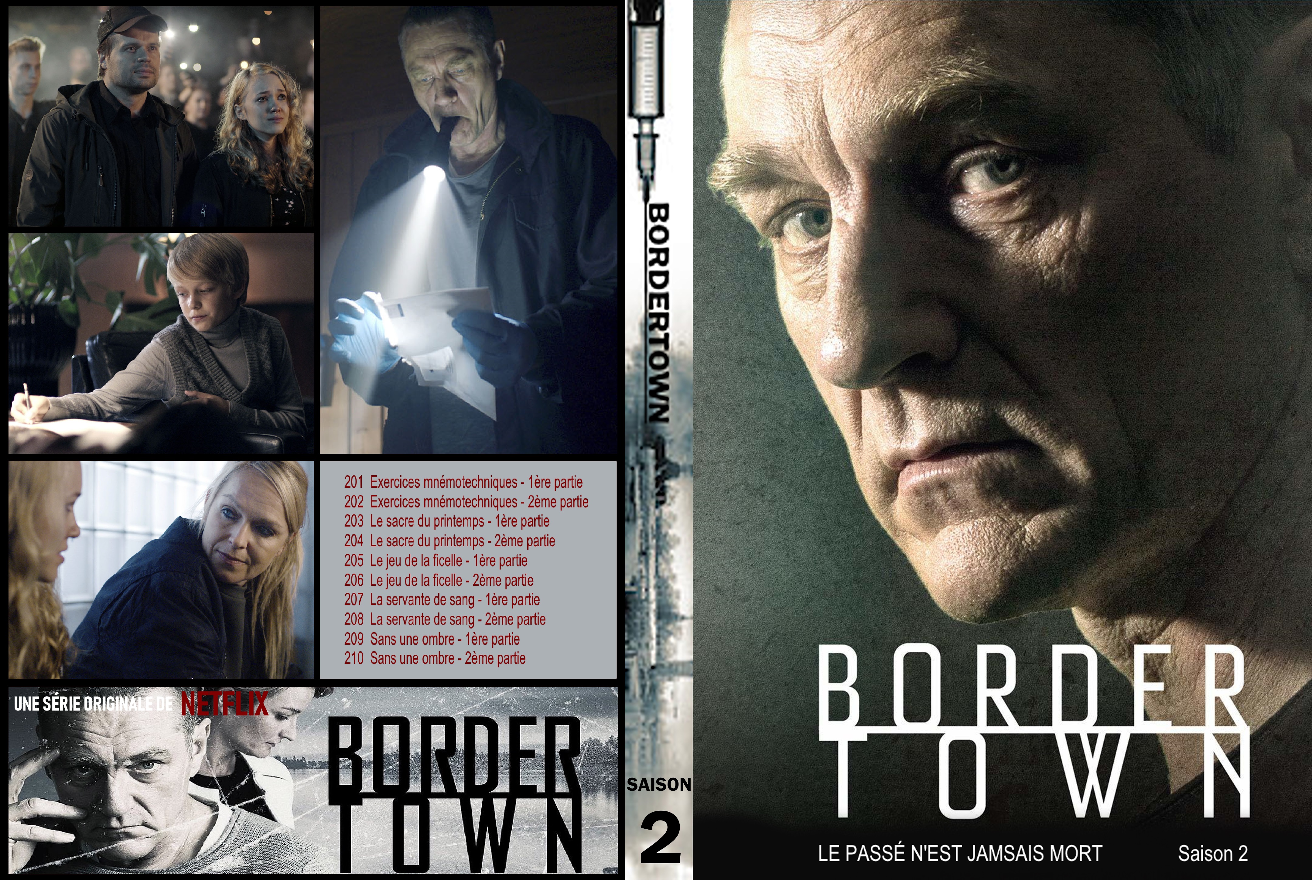 Jaquette DVD Bordertown Saison 02 custom