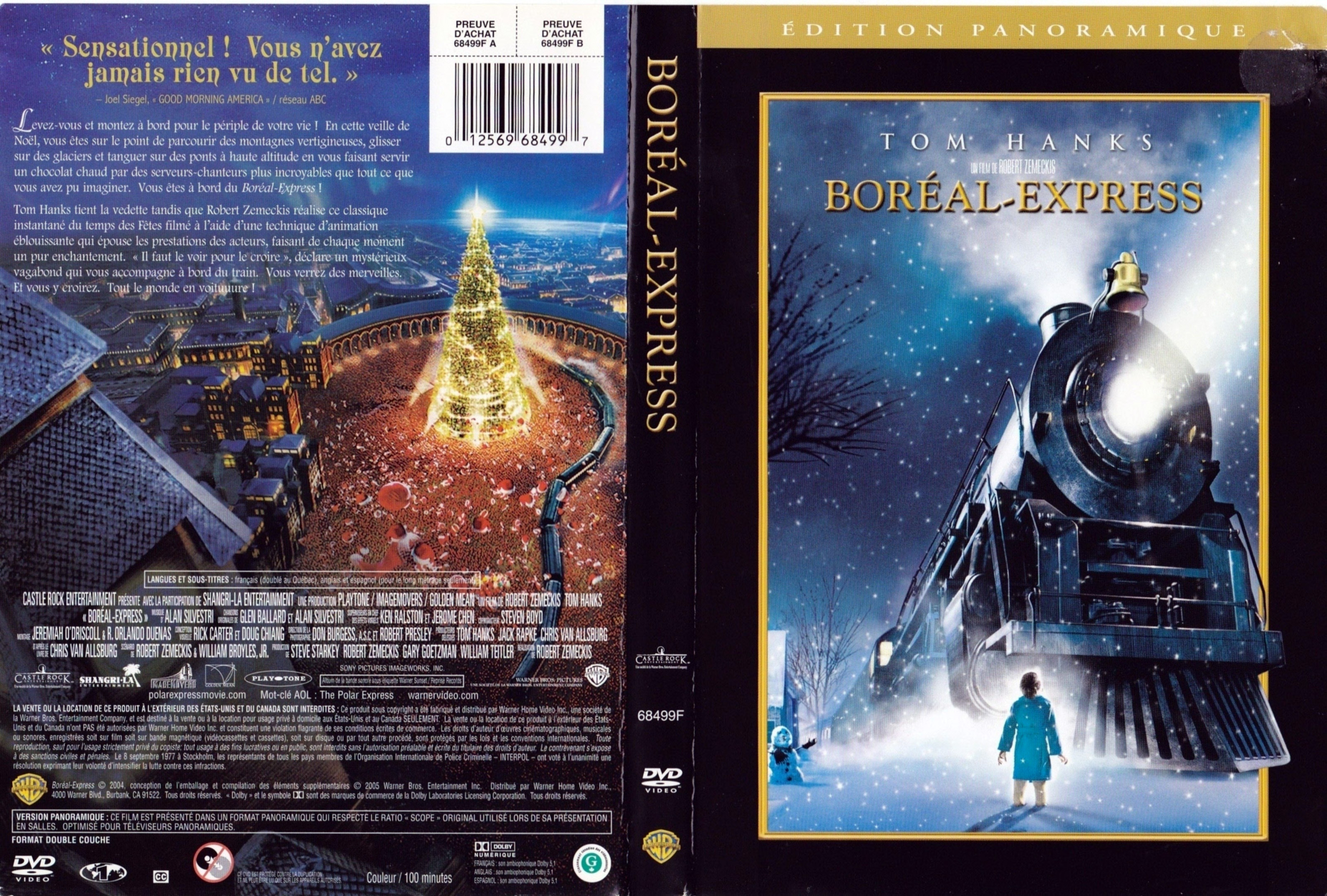 Jaquette DVD Boral Express (Canadienne)