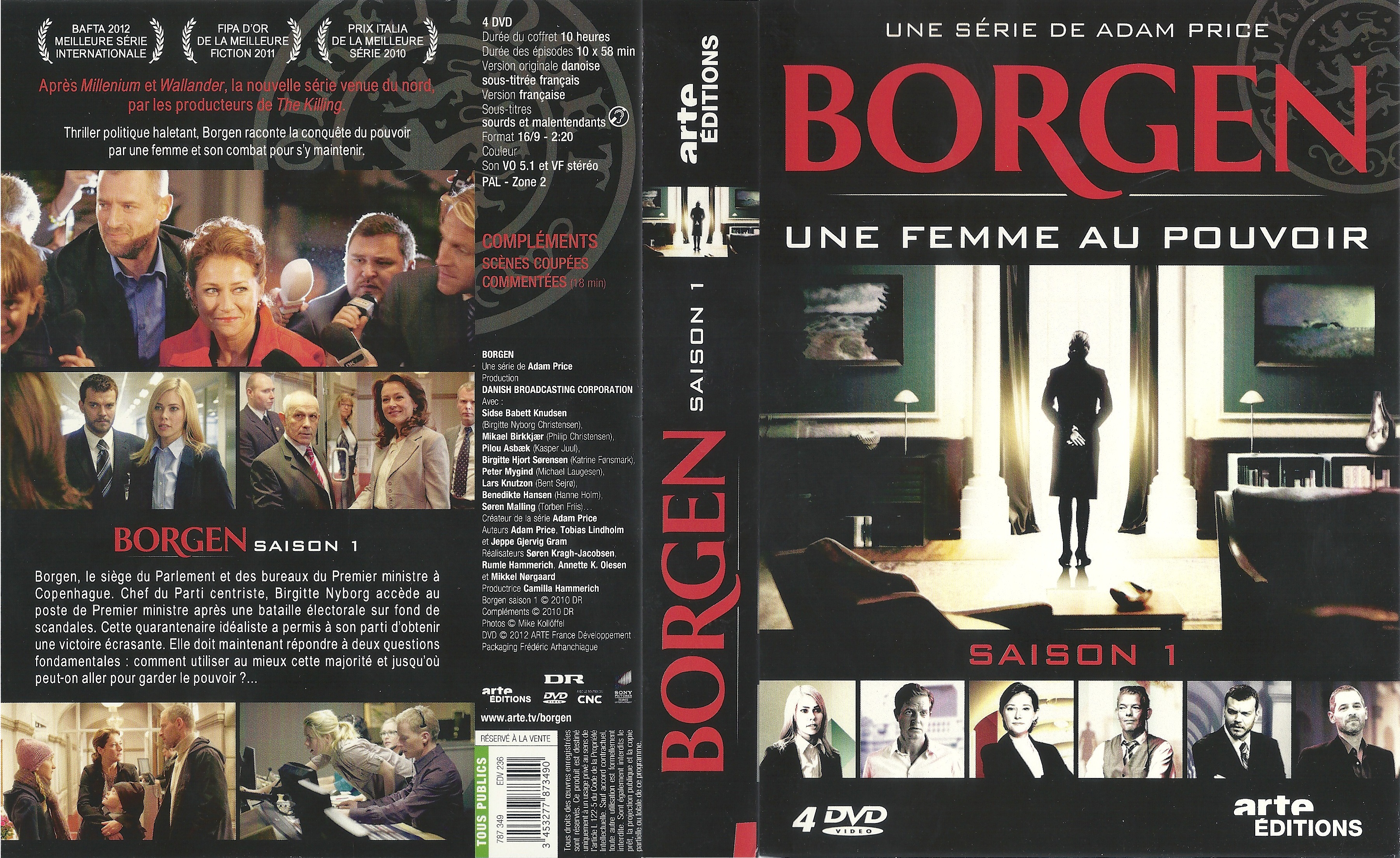 Jaquette DVD Borgen Saison 1