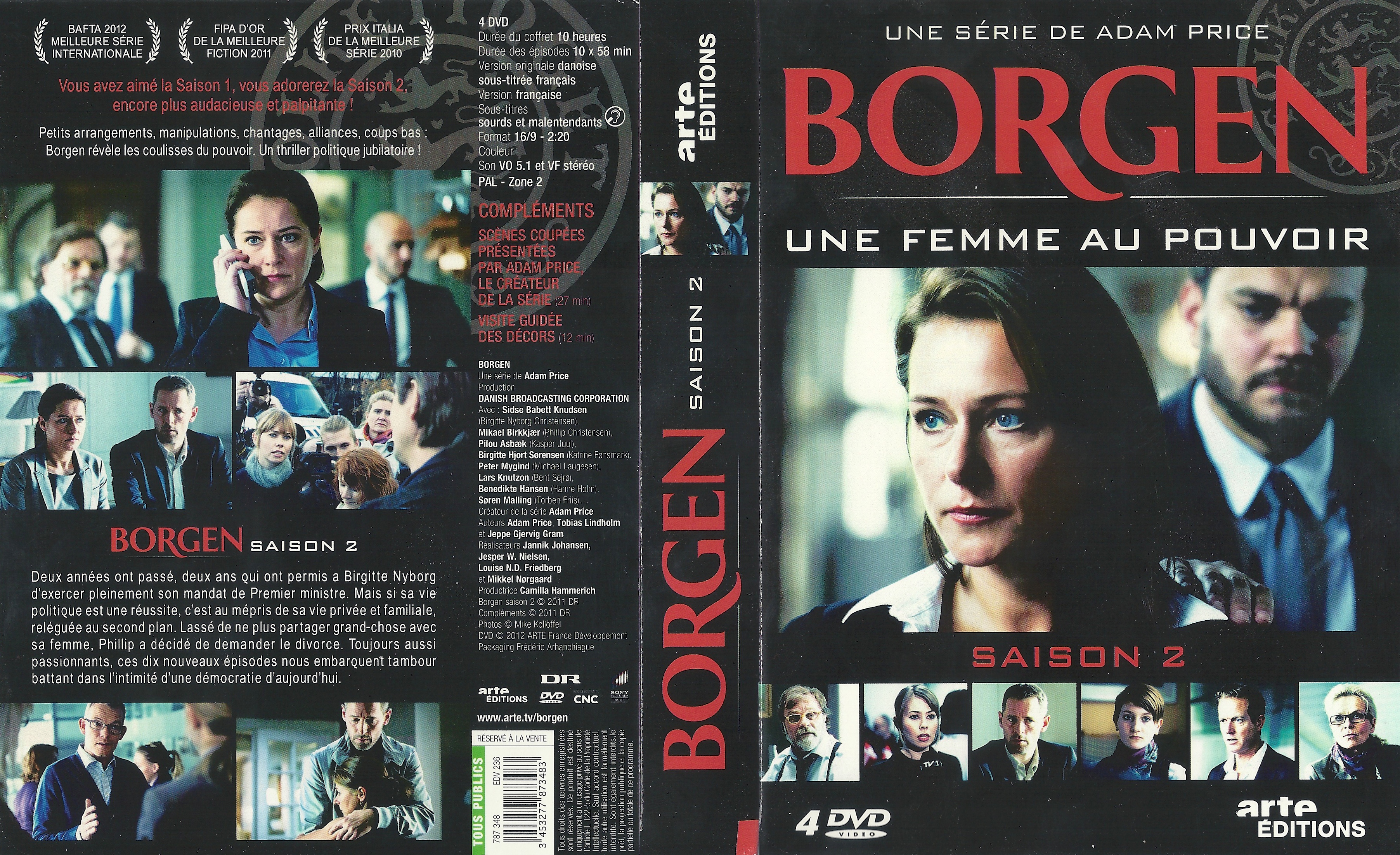 Jaquette DVD Borgen Saison 2