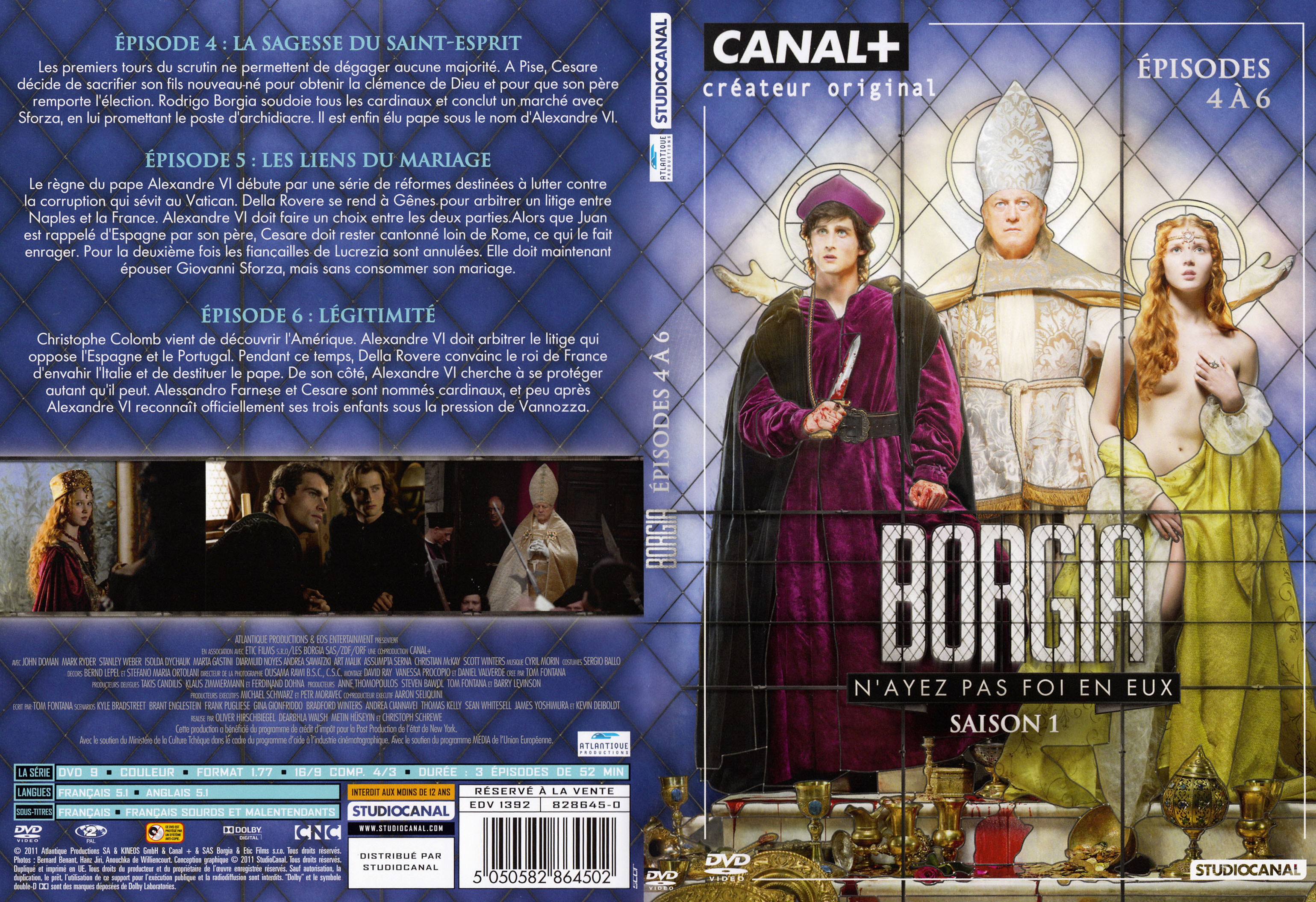 Jaquette DVD Borgia Saison 1 DVD 2 v2