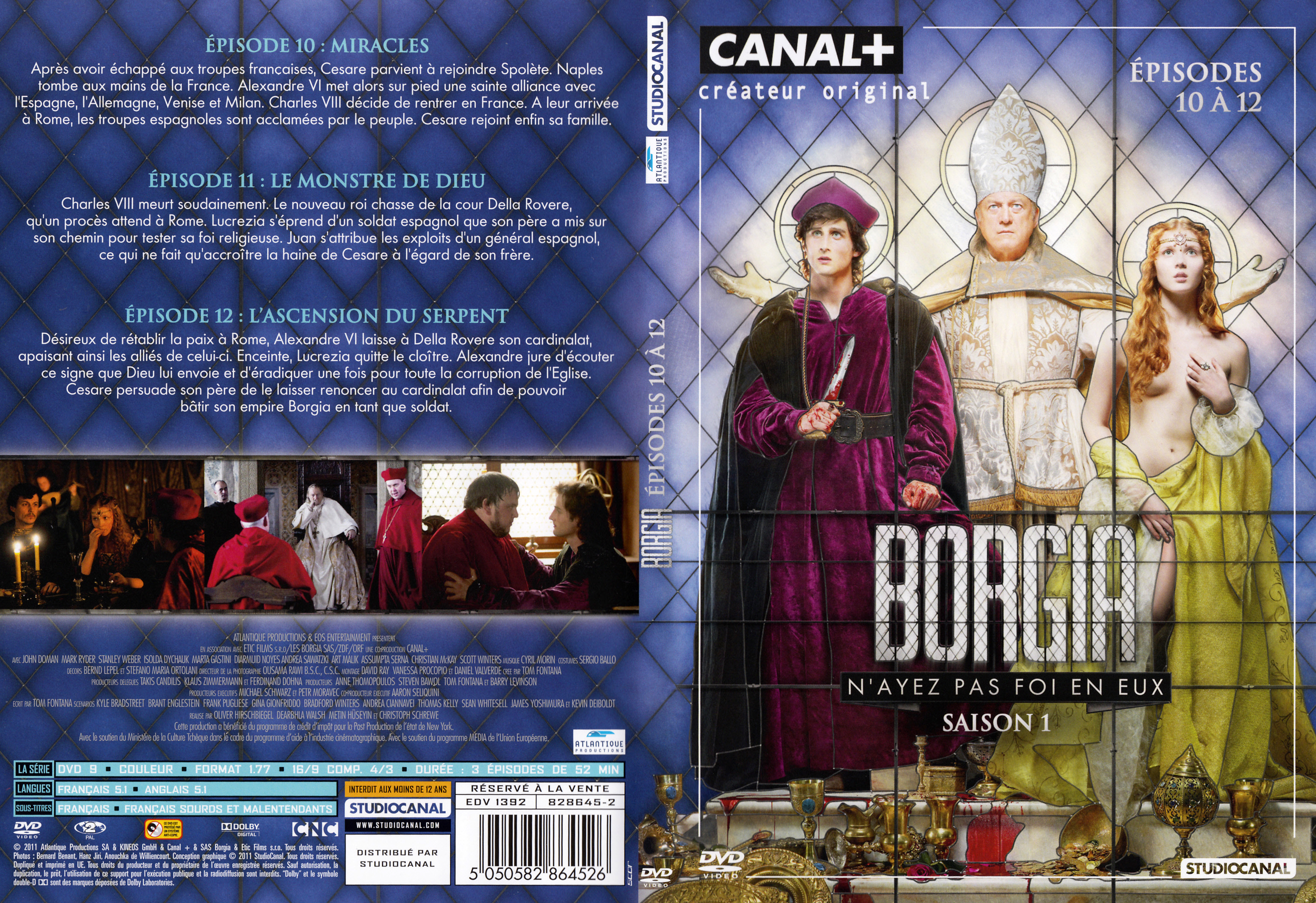 Jaquette DVD Borgia Saison 1 DVD 4 v2