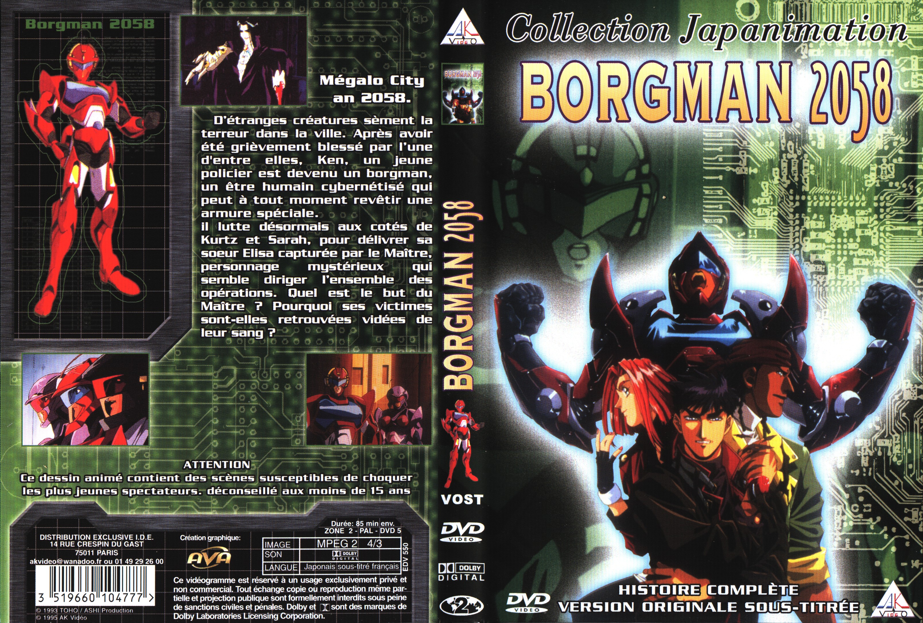 Jaquette DVD Borgman 2058