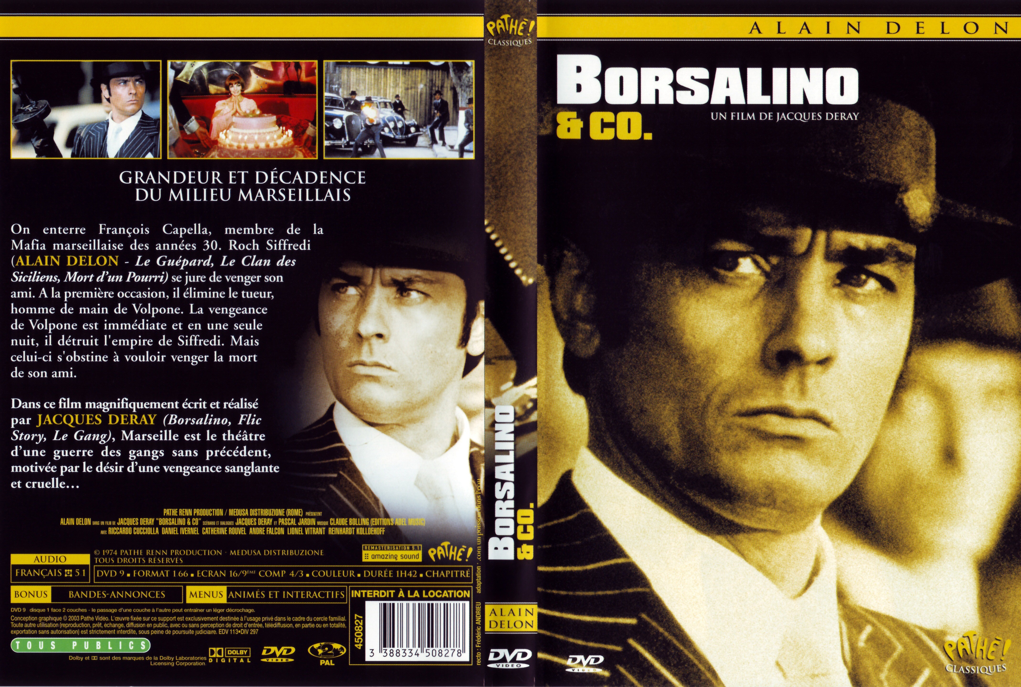 Jaquette DVD Borsalino and Co