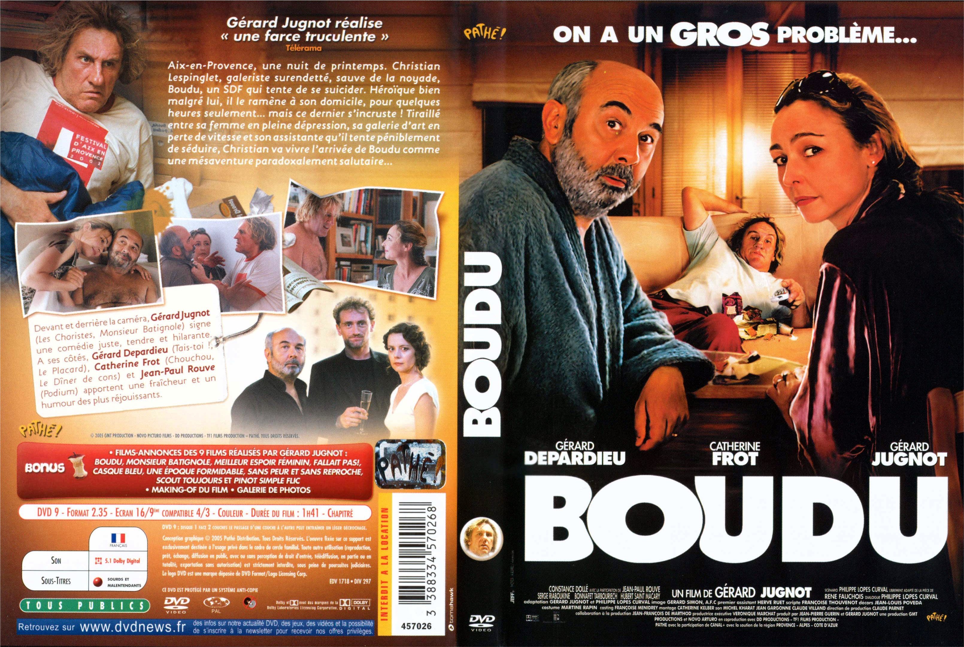 Jaquette DVD Boudu