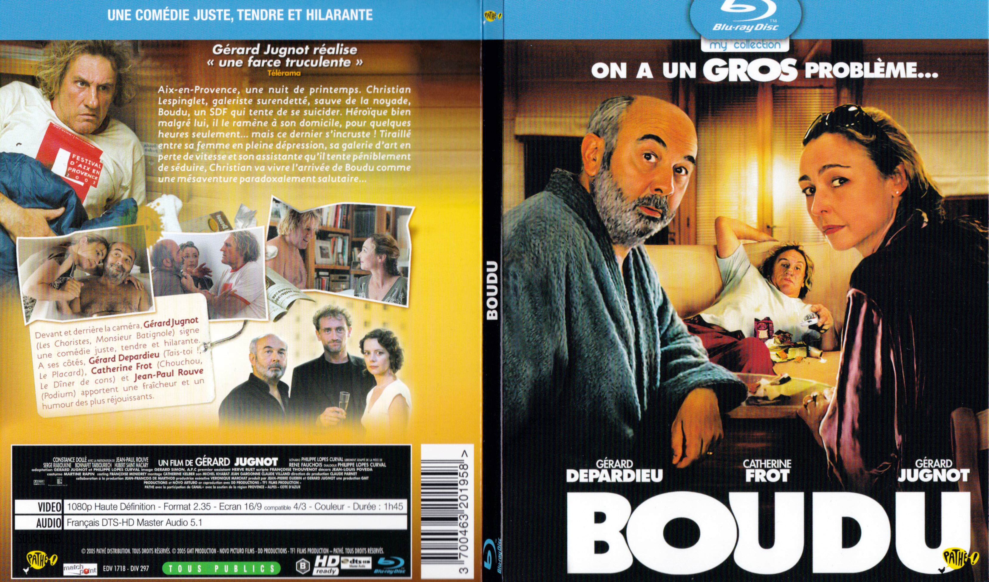 Jaquette DVD Boudu (BLU-RAY)