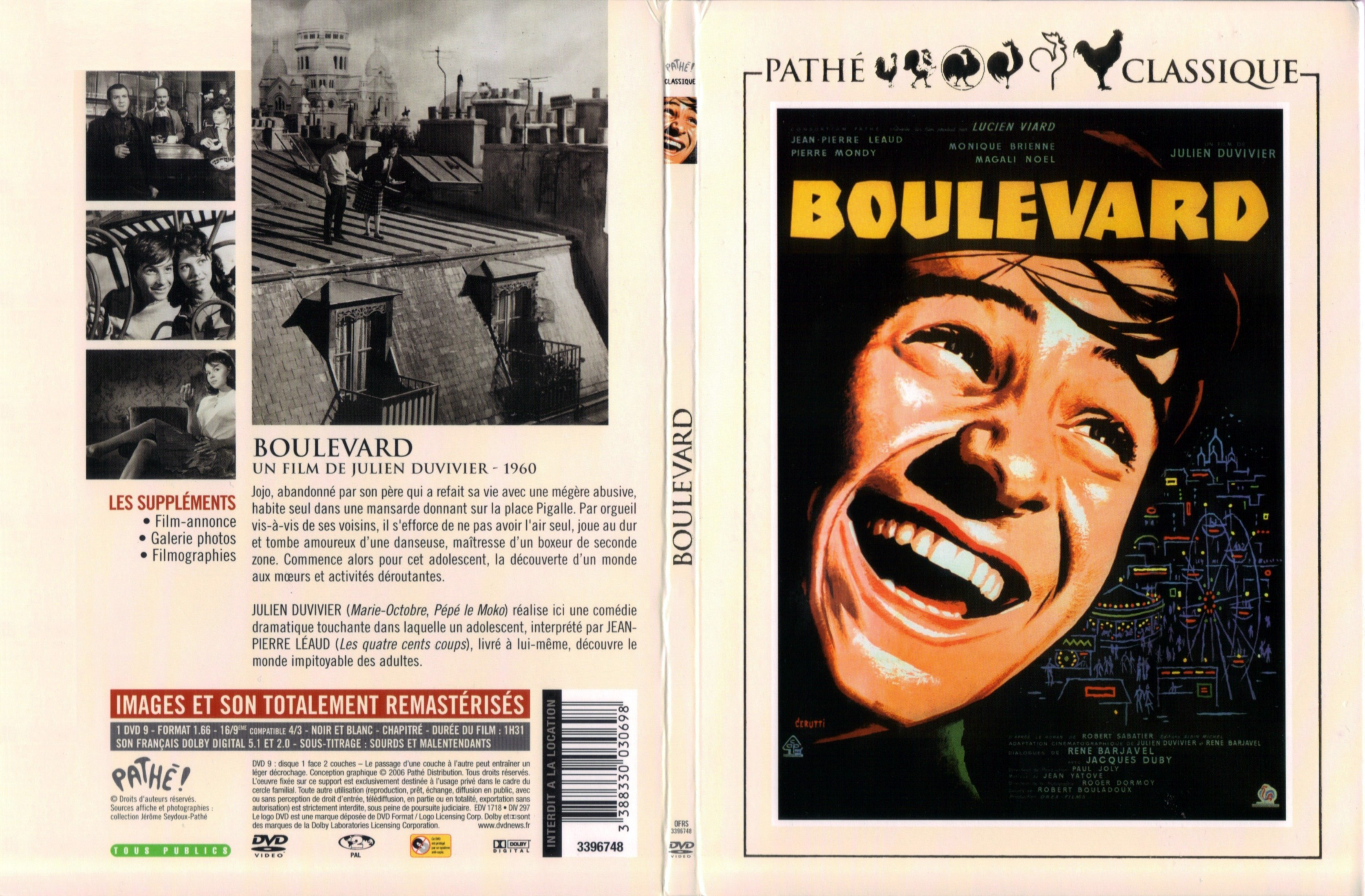 Jaquette DVD Boulevard