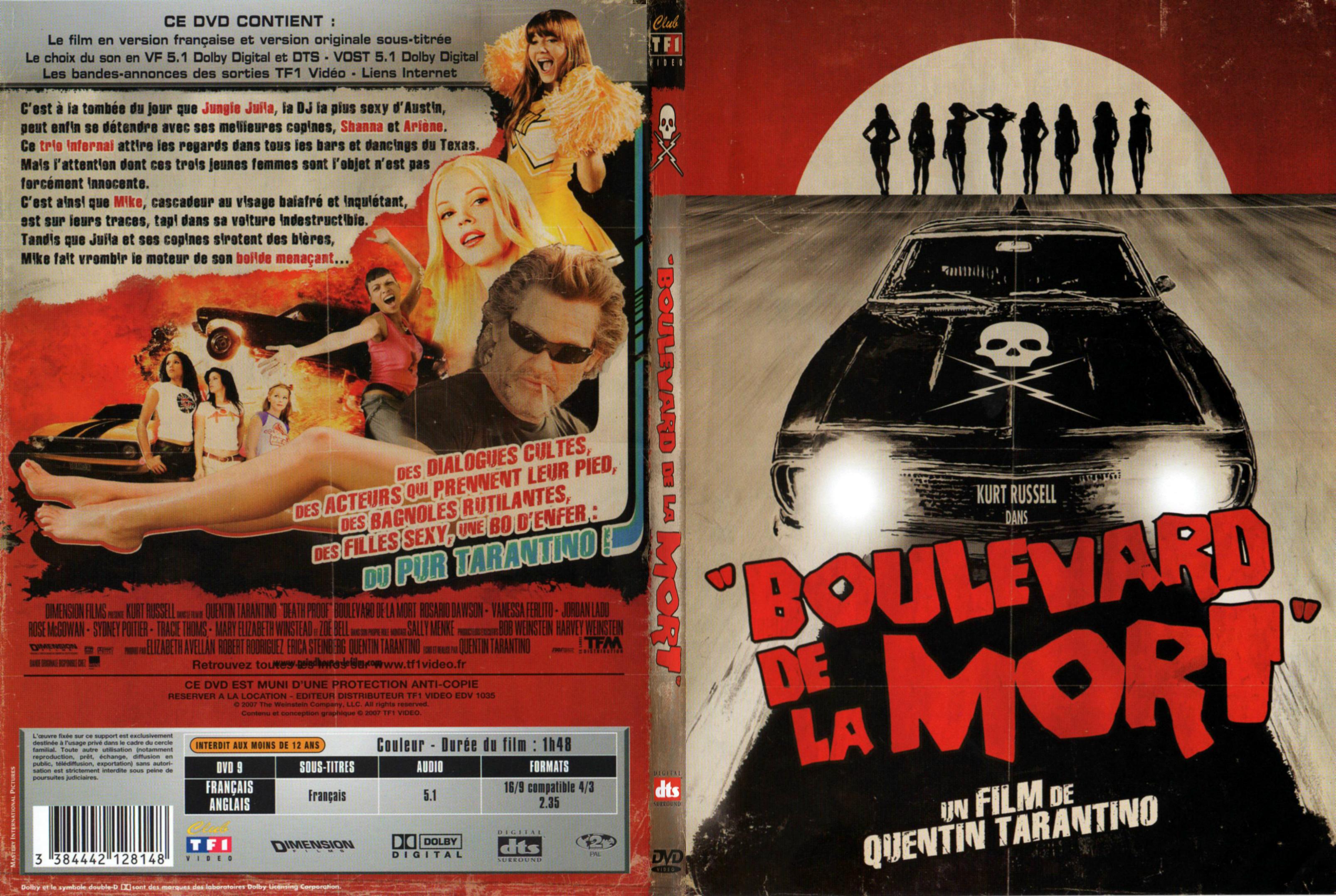 Jaquette DVD Boulevard de la mort - SLIM