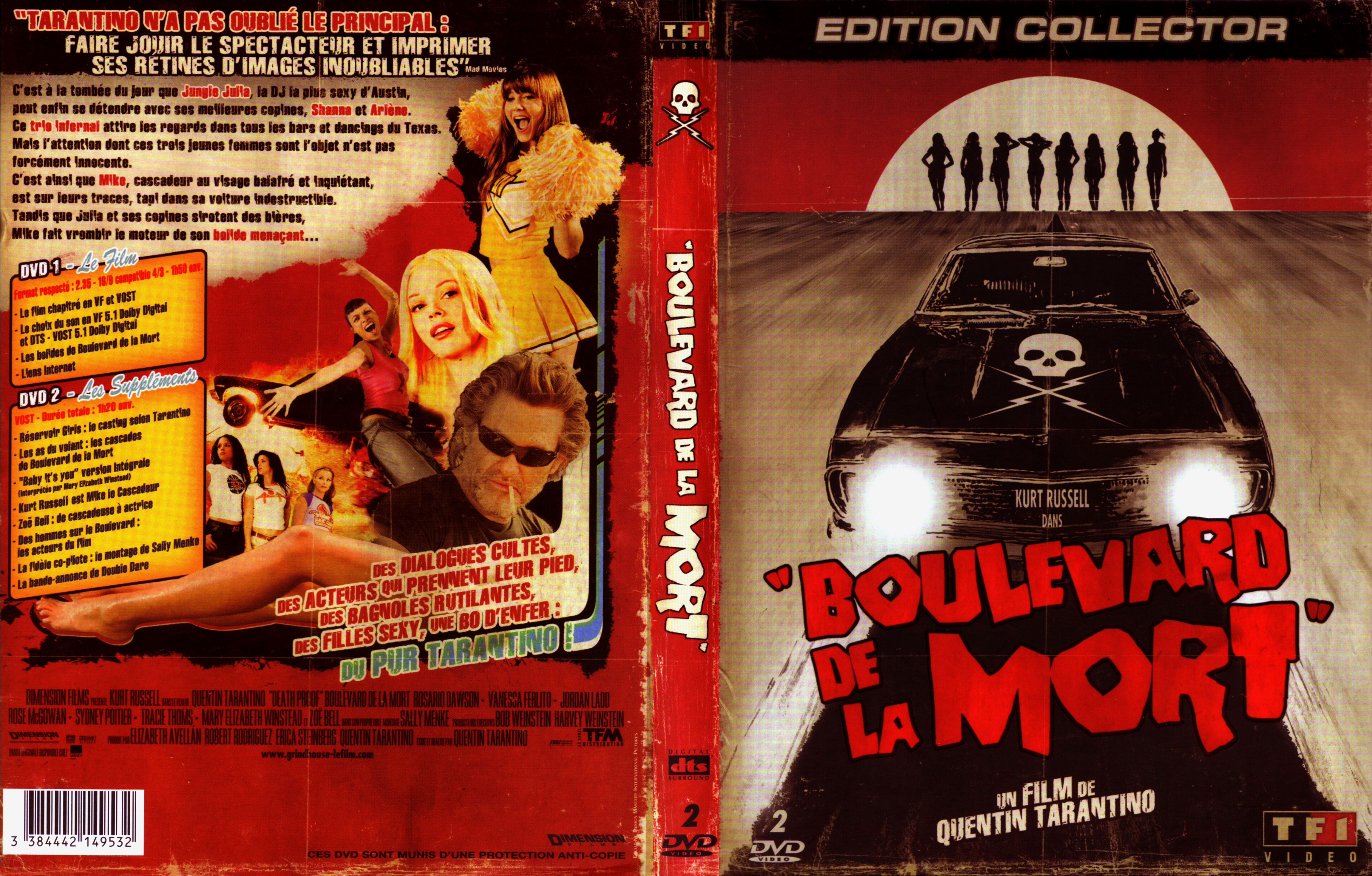 Jaquette DVD Boulevard de la mort v2