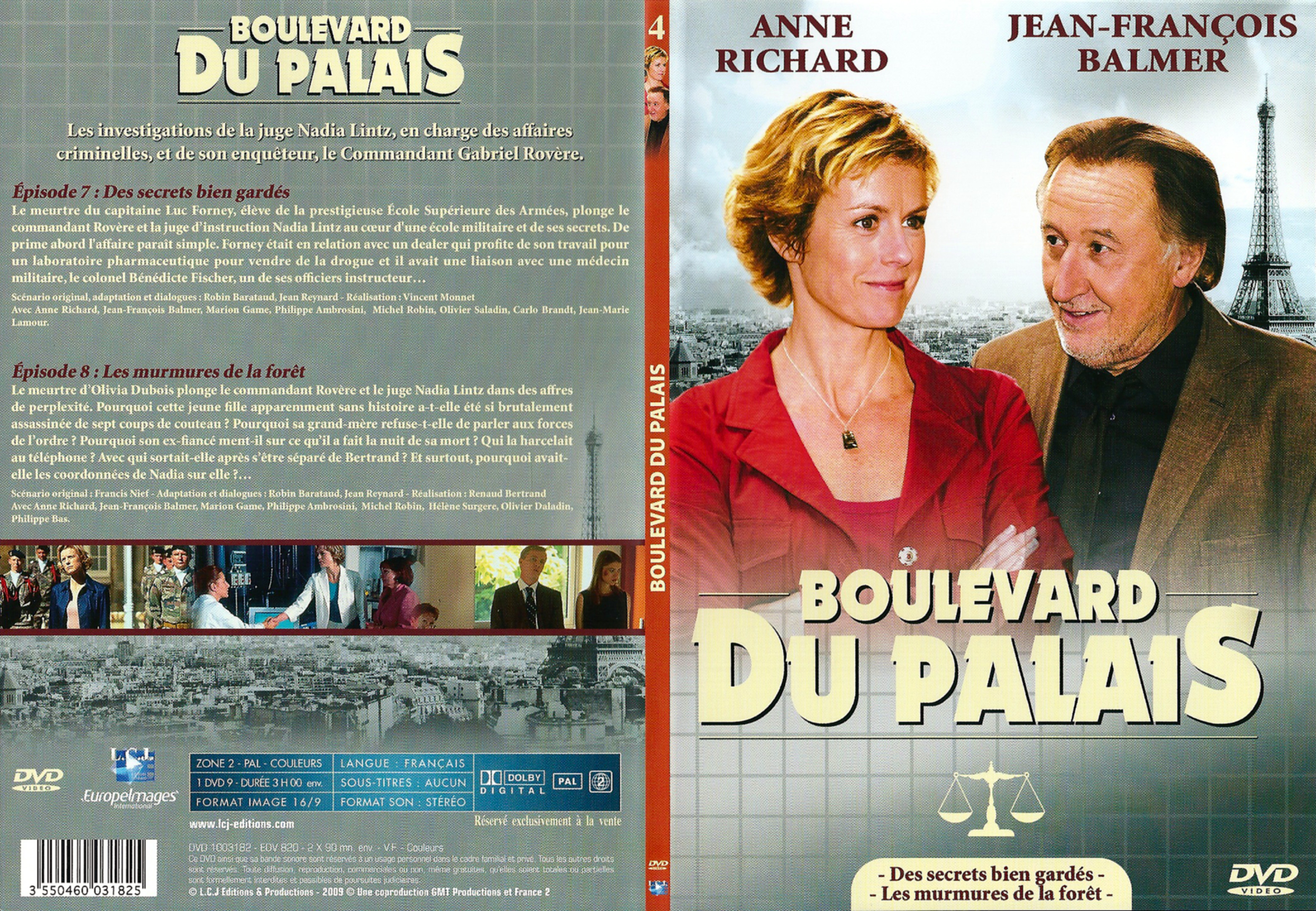 Jaquette DVD Boulevard du palais Saison 1 DVD 4