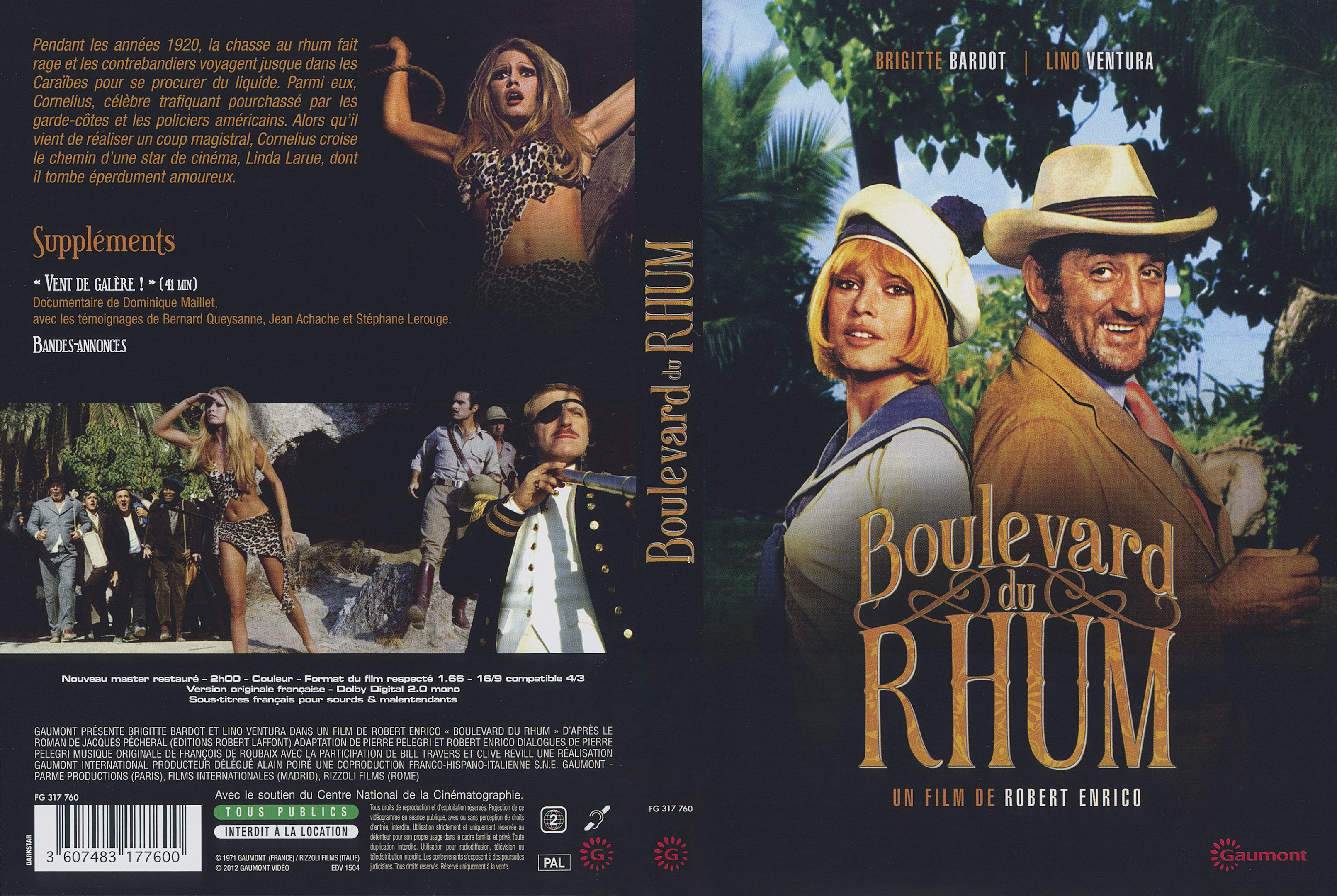 Jaquette DVD Boulevard du rhum v3