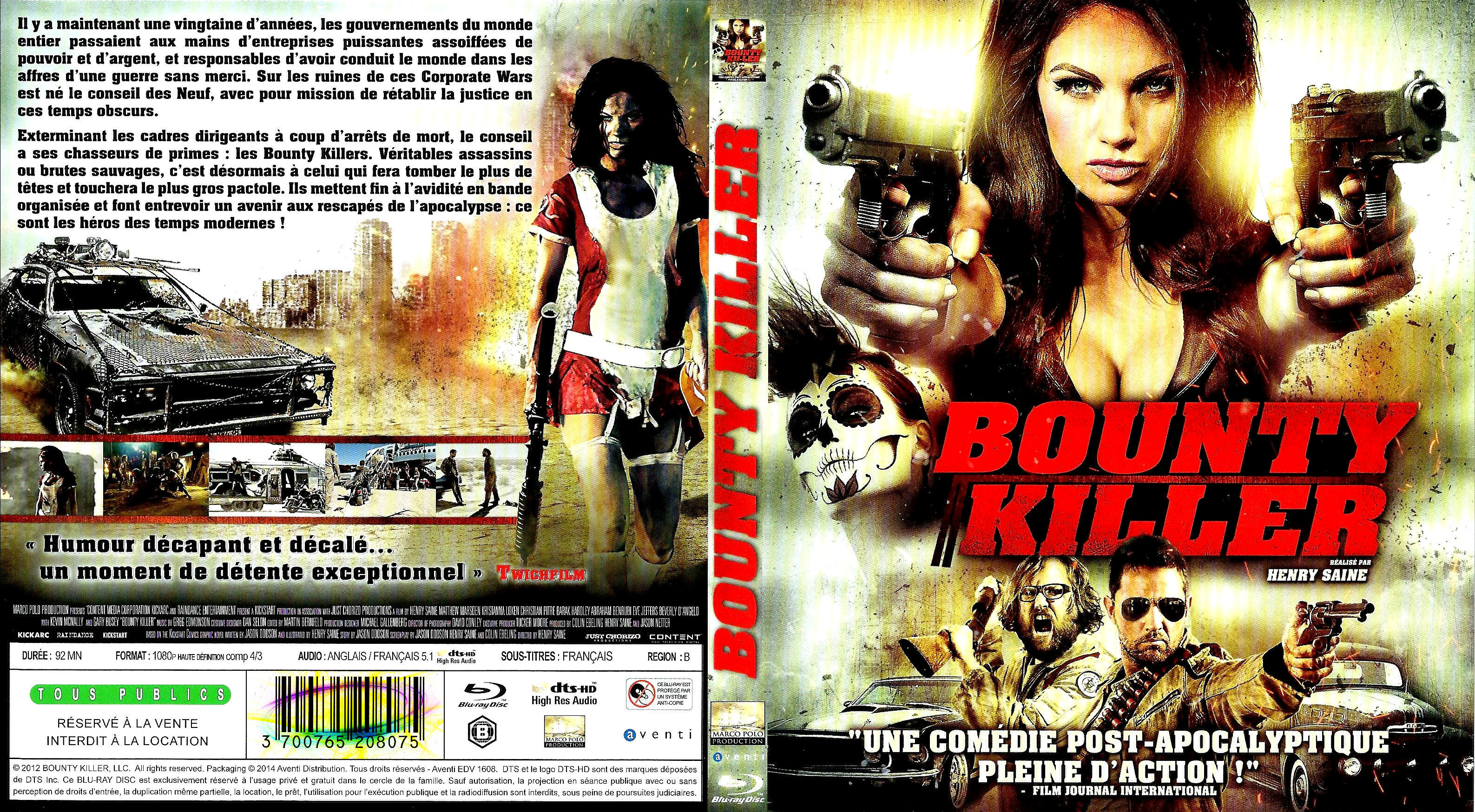 Jaquette DVD Bounty killer (BLU-RAY)