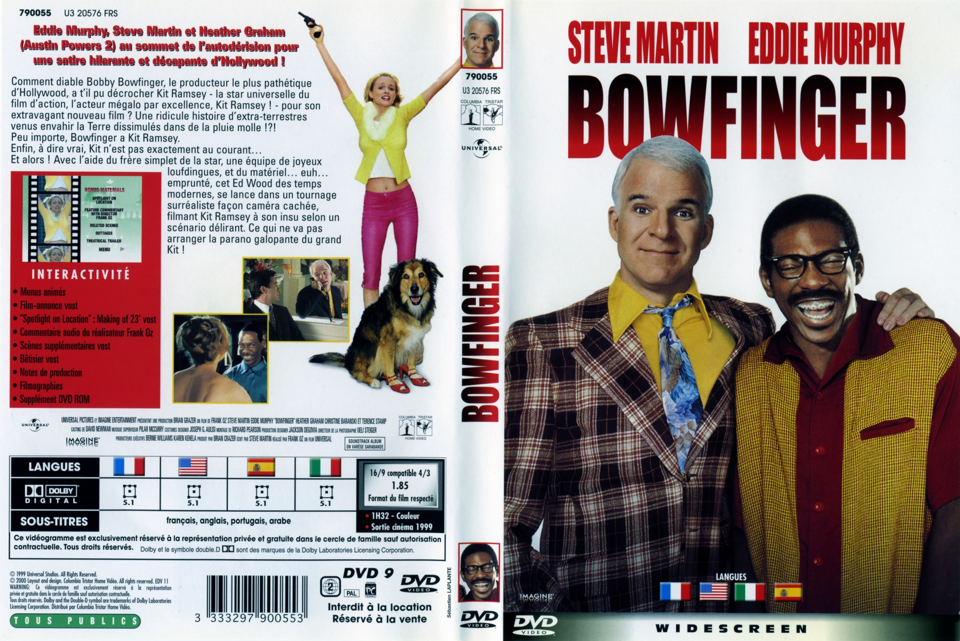 Jaquette DVD Bowfinger