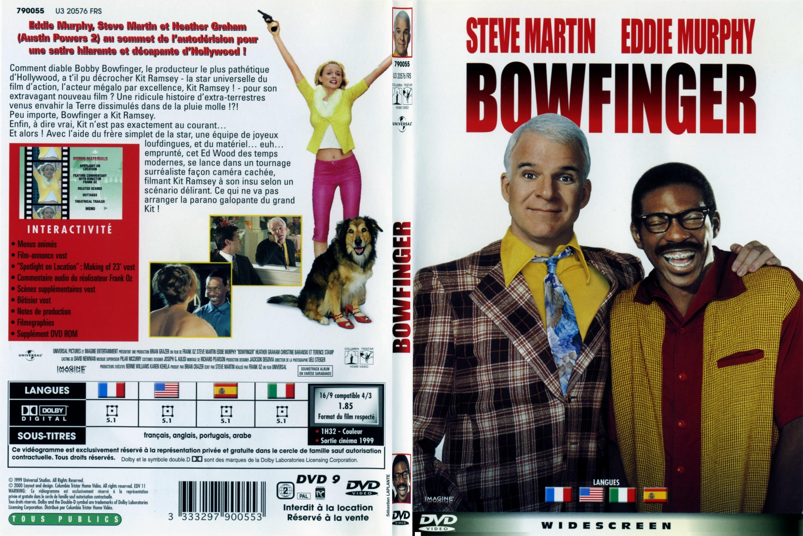 Jaquette DVD Bowfinger - SLIM