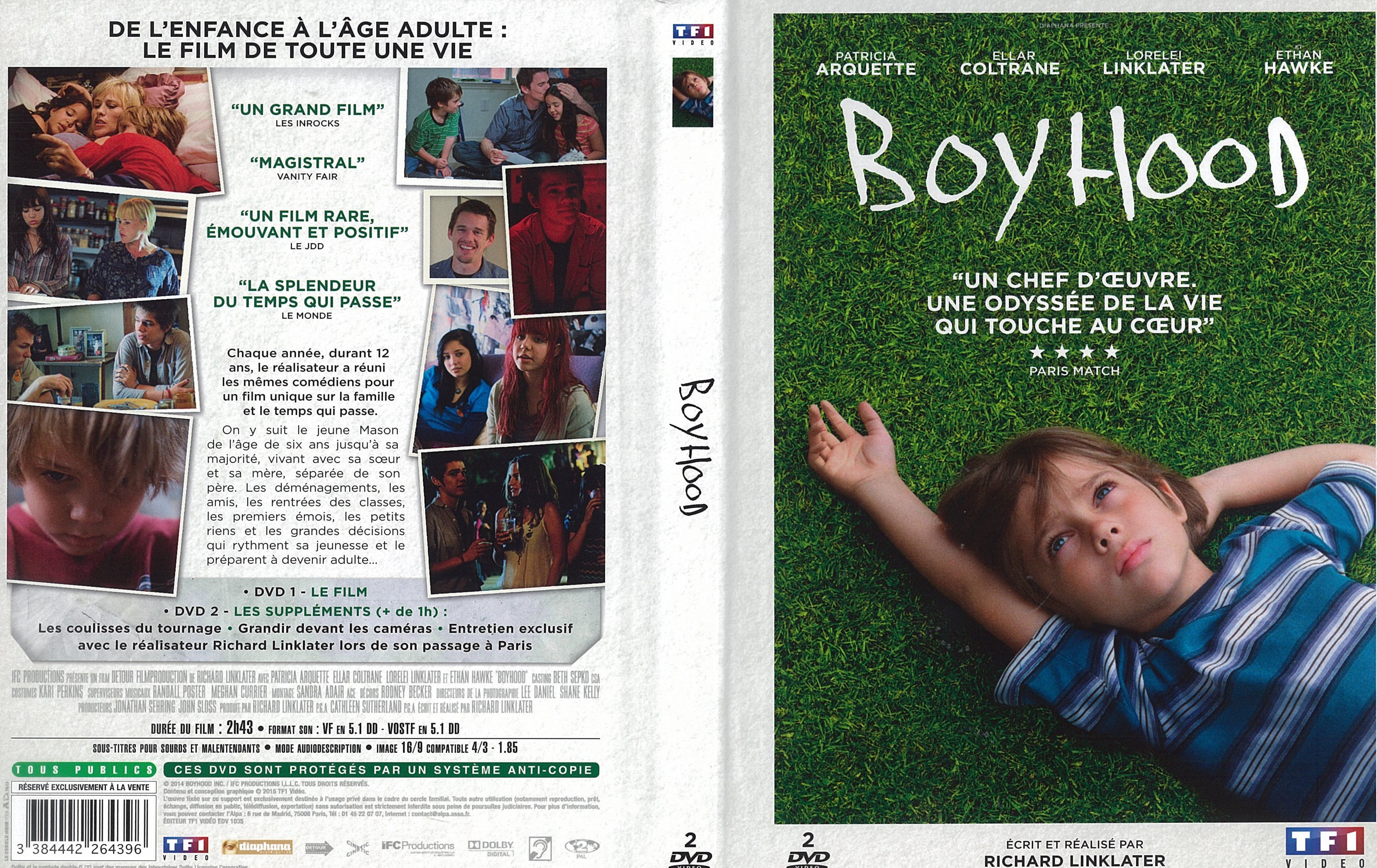 Jaquette DVD Boyhood