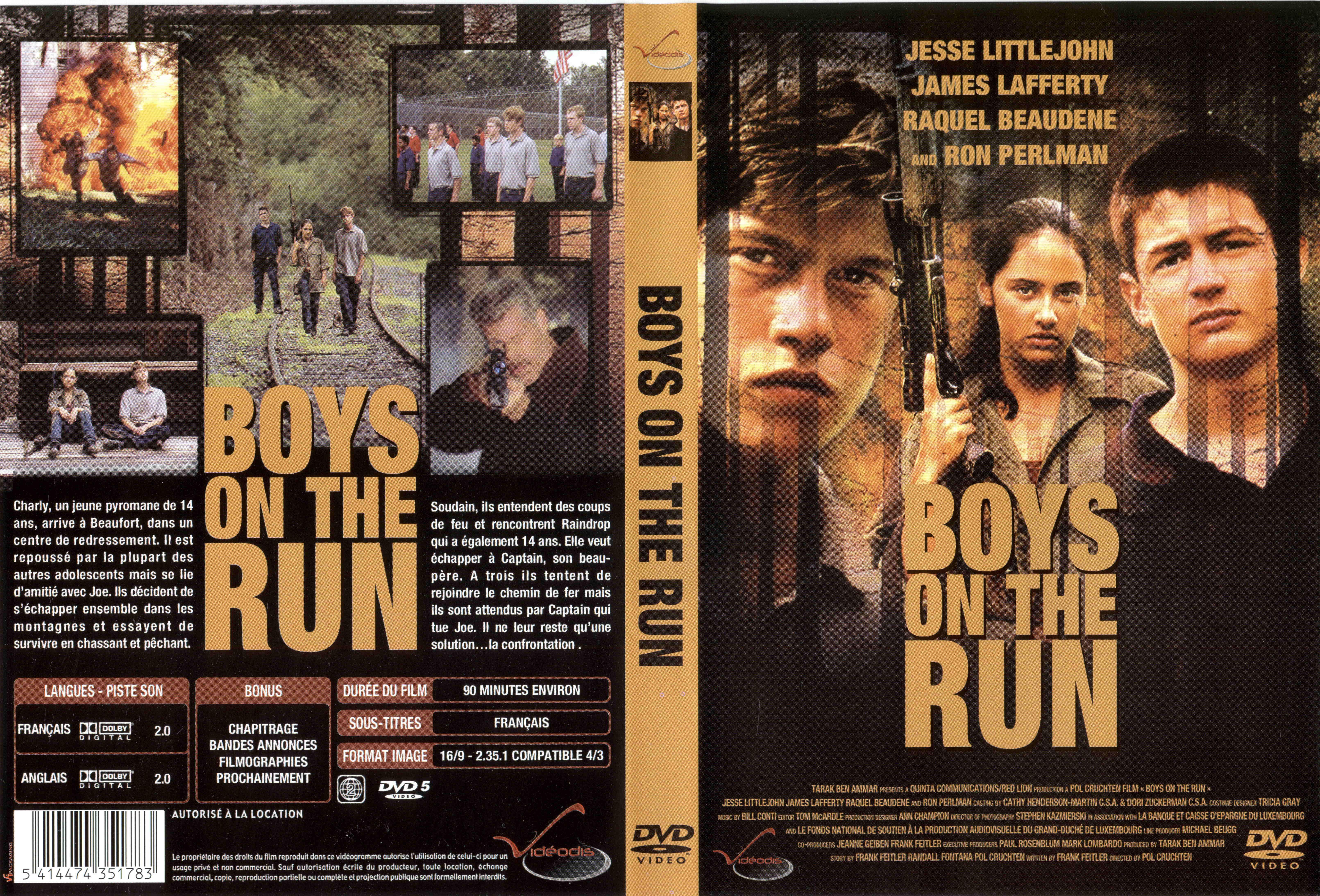 Jaquette DVD Boys on the run