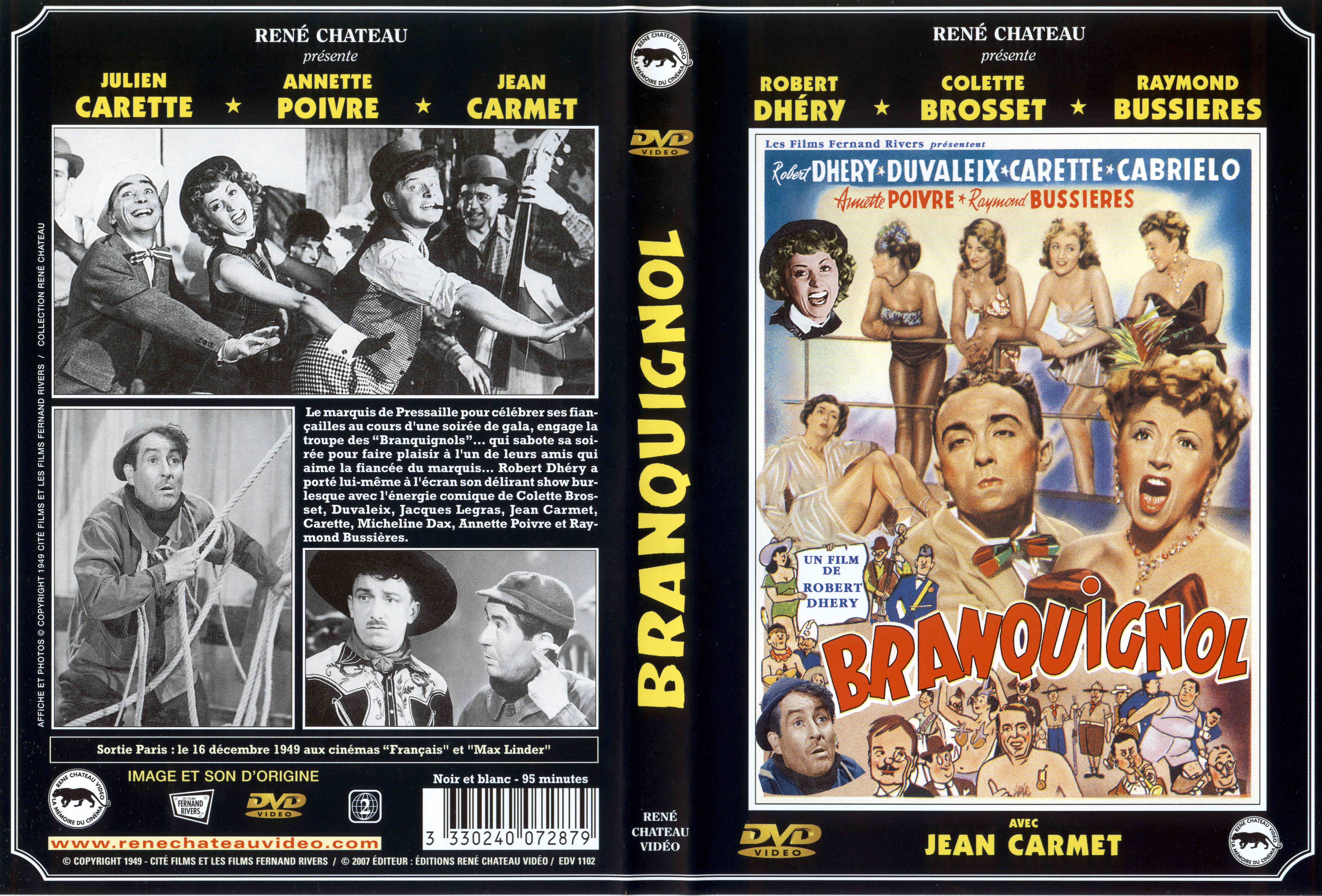 Jaquette DVD Branquignol
