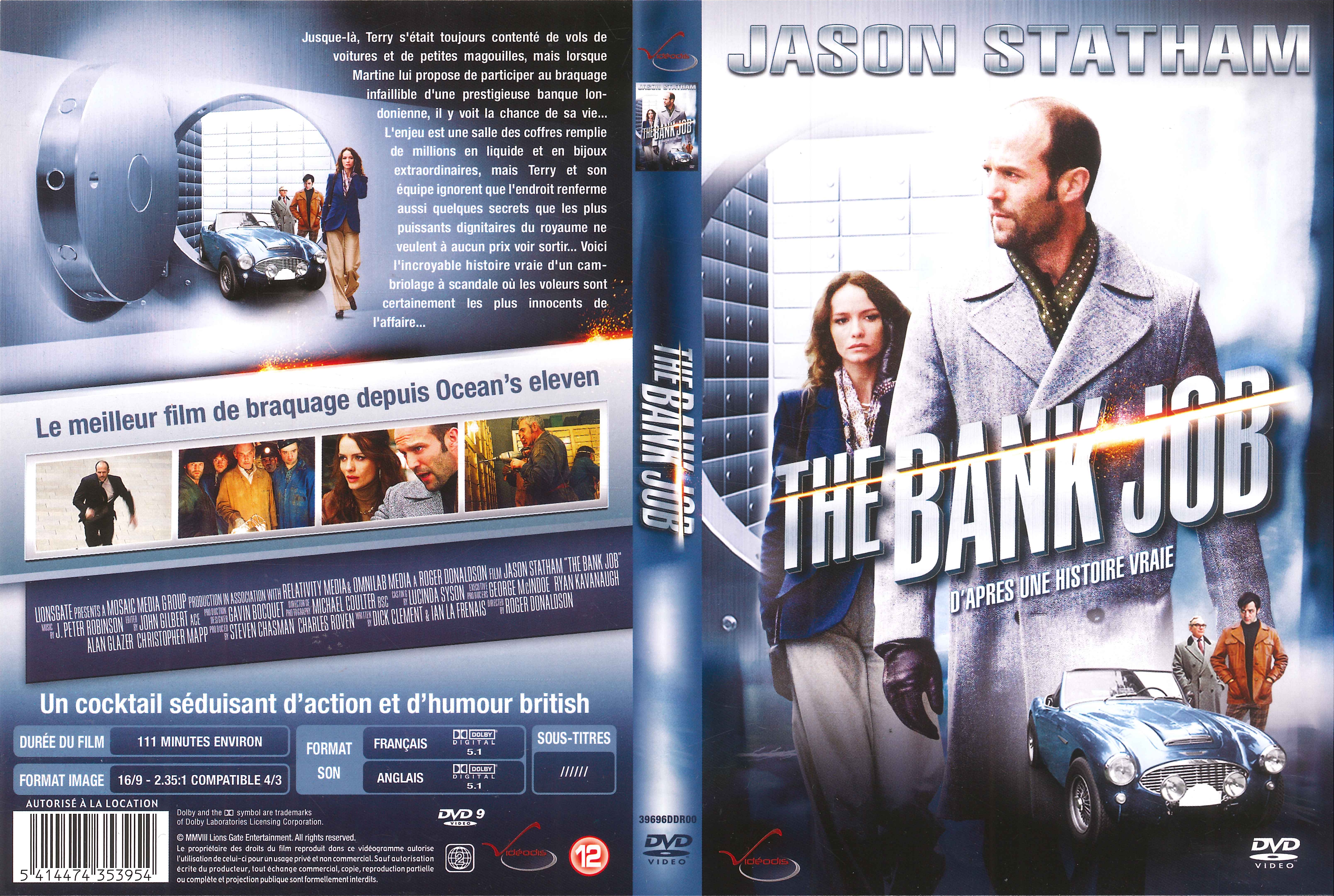 Jaquette DVD Braquage  l