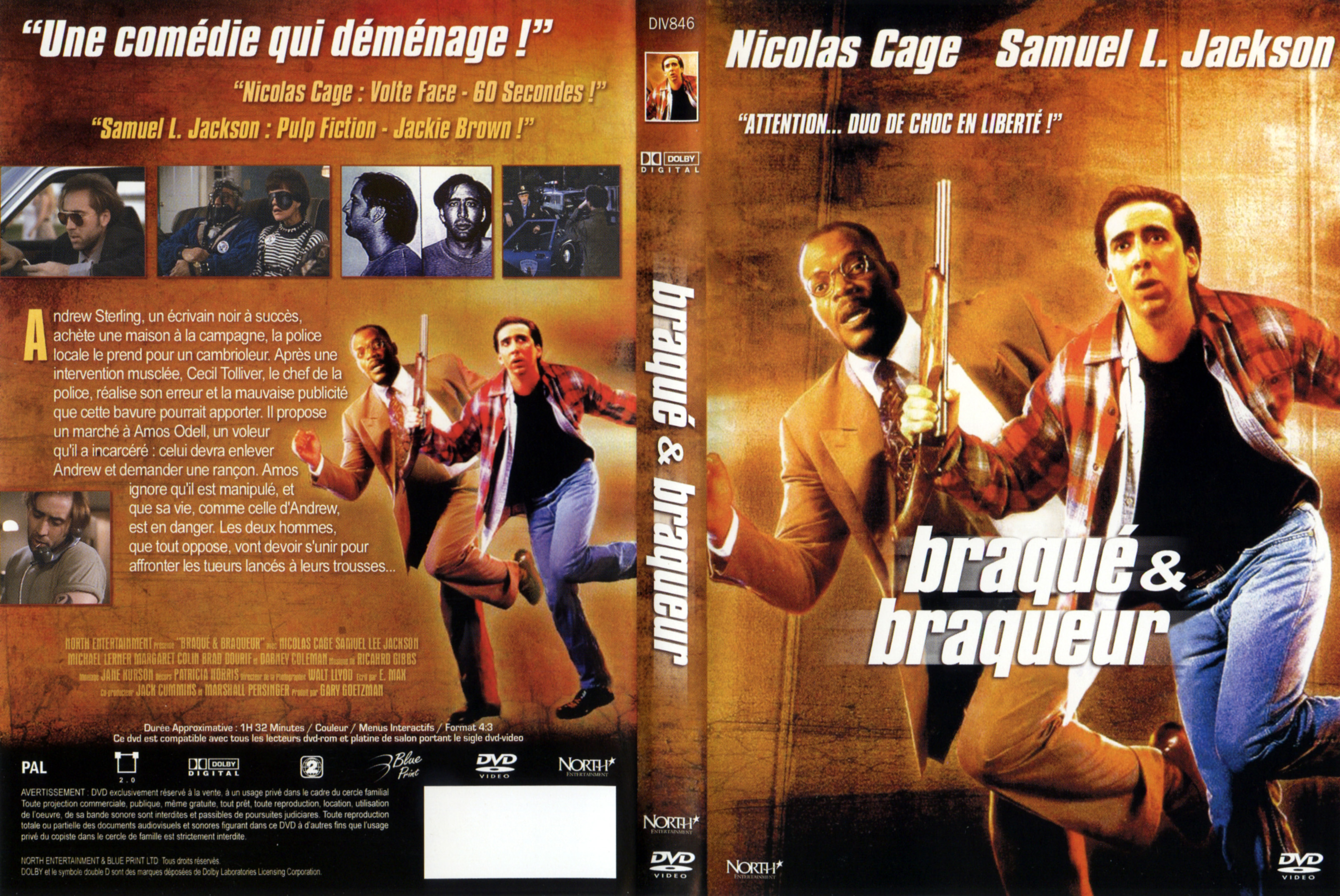 Jaquette DVD Braqu & braqueur