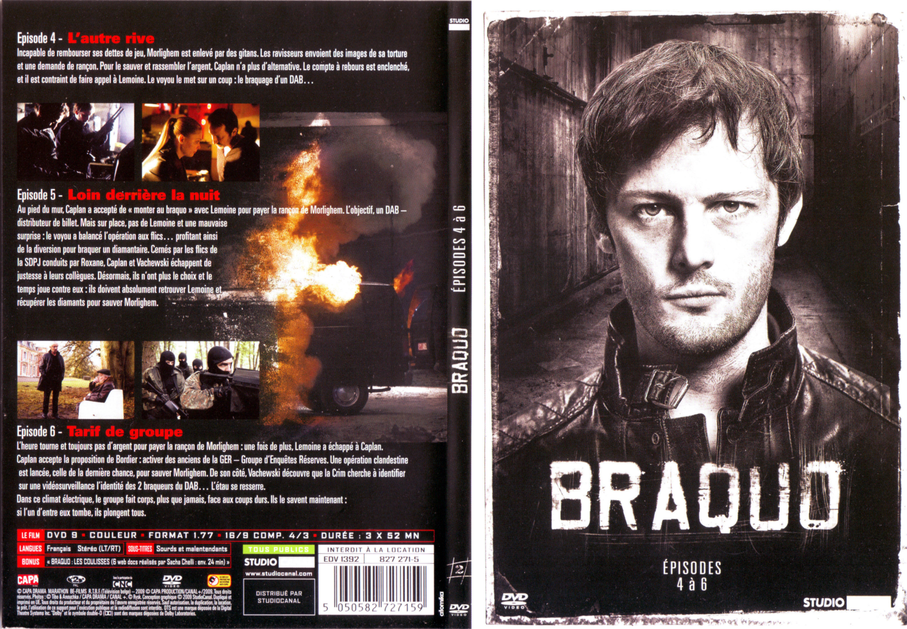 Jaquette DVD Braquo DVD 2