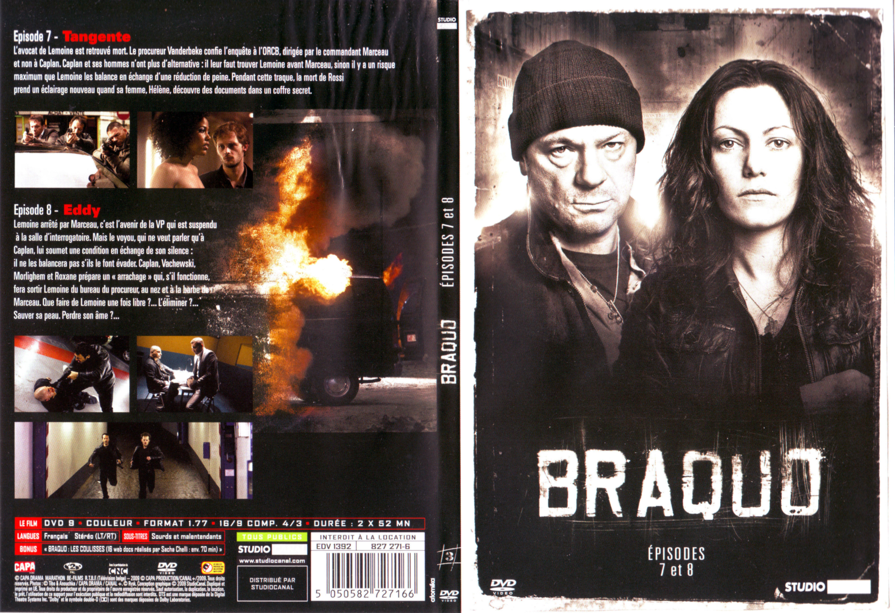 Jaquette DVD Braquo DVD 3