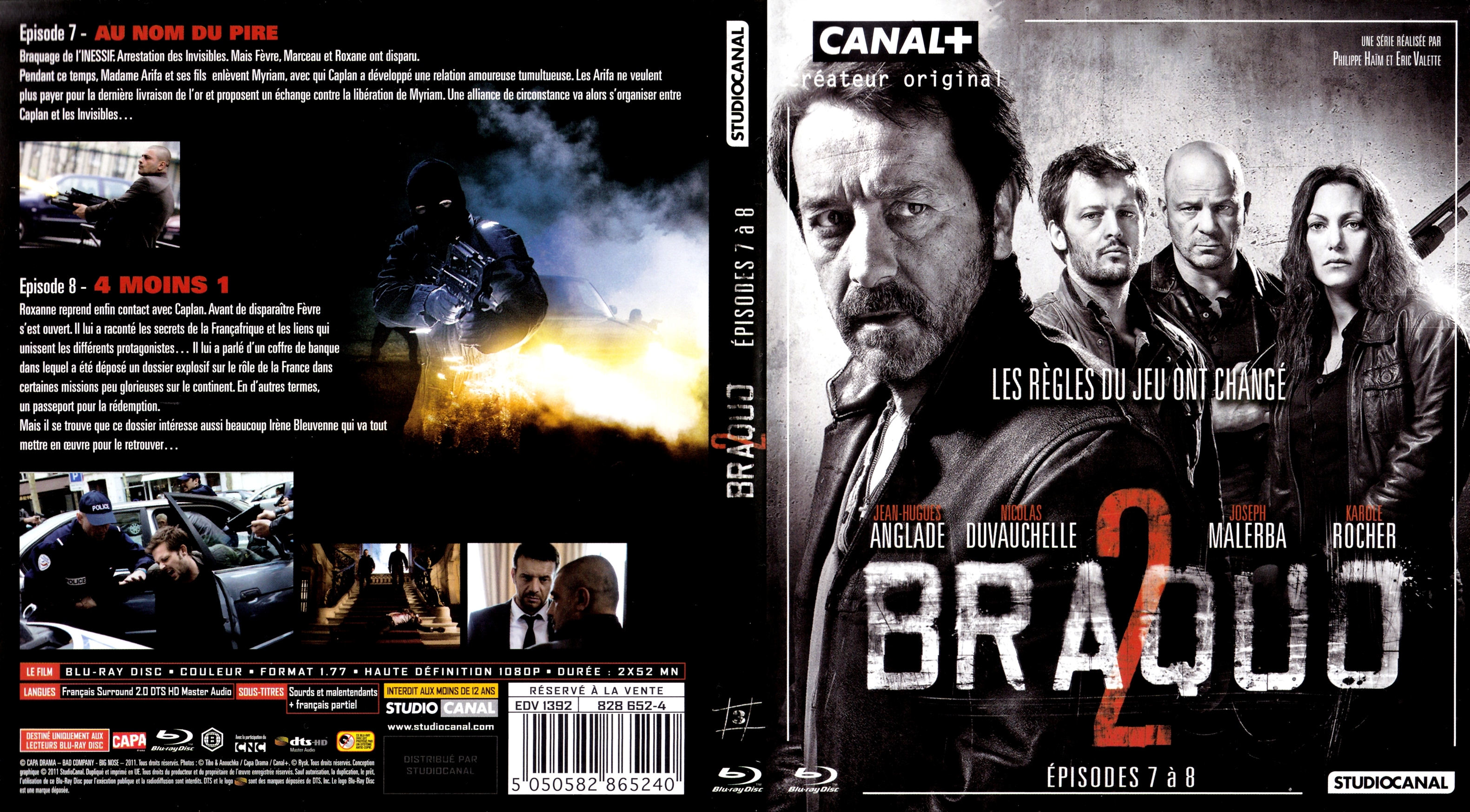 Jaquette DVD Braquo Saison 2 Episodes 7-8 (BLU-RAY)