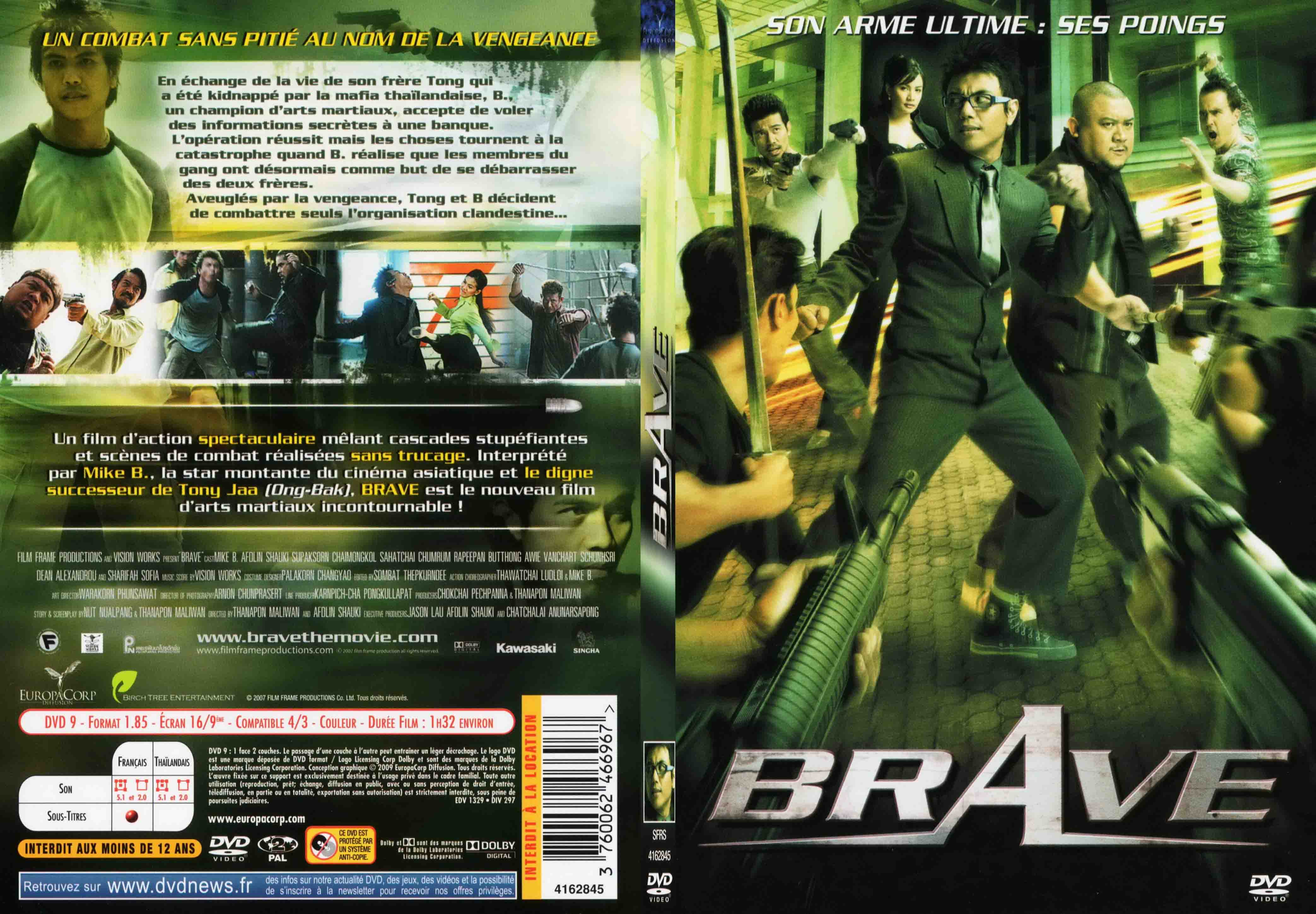 Jaquette DVD Brave - SLIM